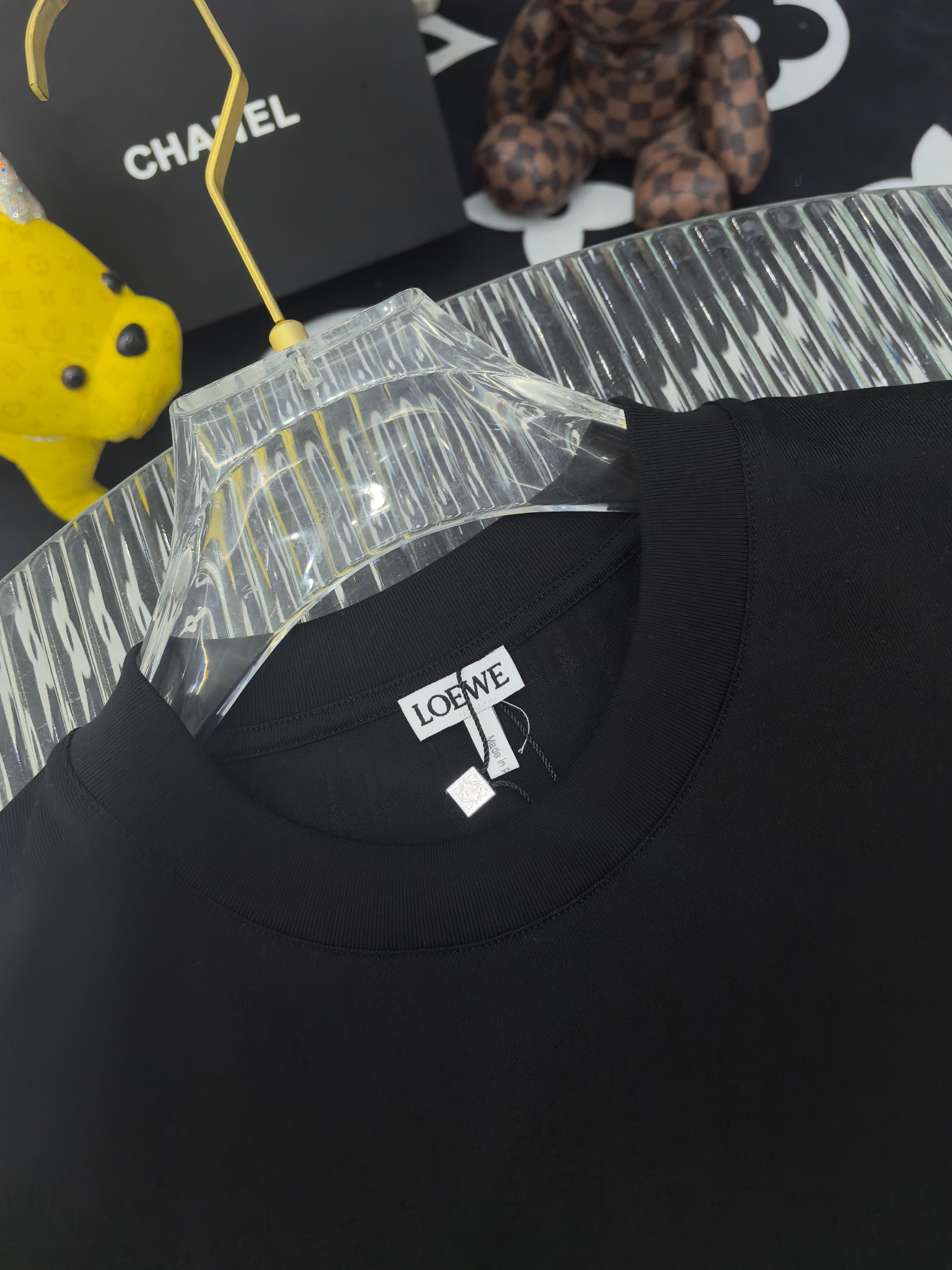 Loewe Basic Clothing Cotton Black S-l-xl