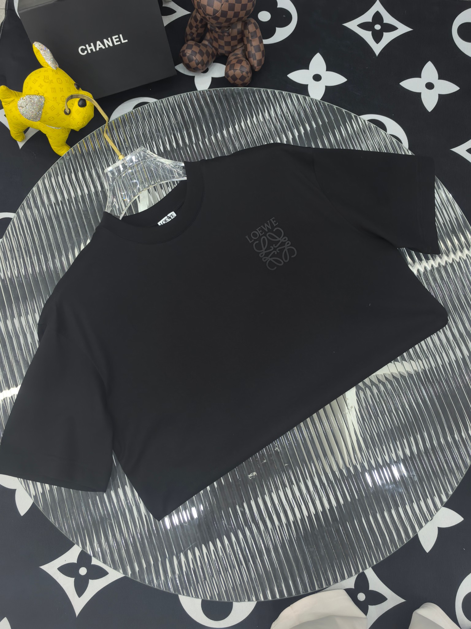 Loewe Basic Clothing Cotton Black S-l-xl