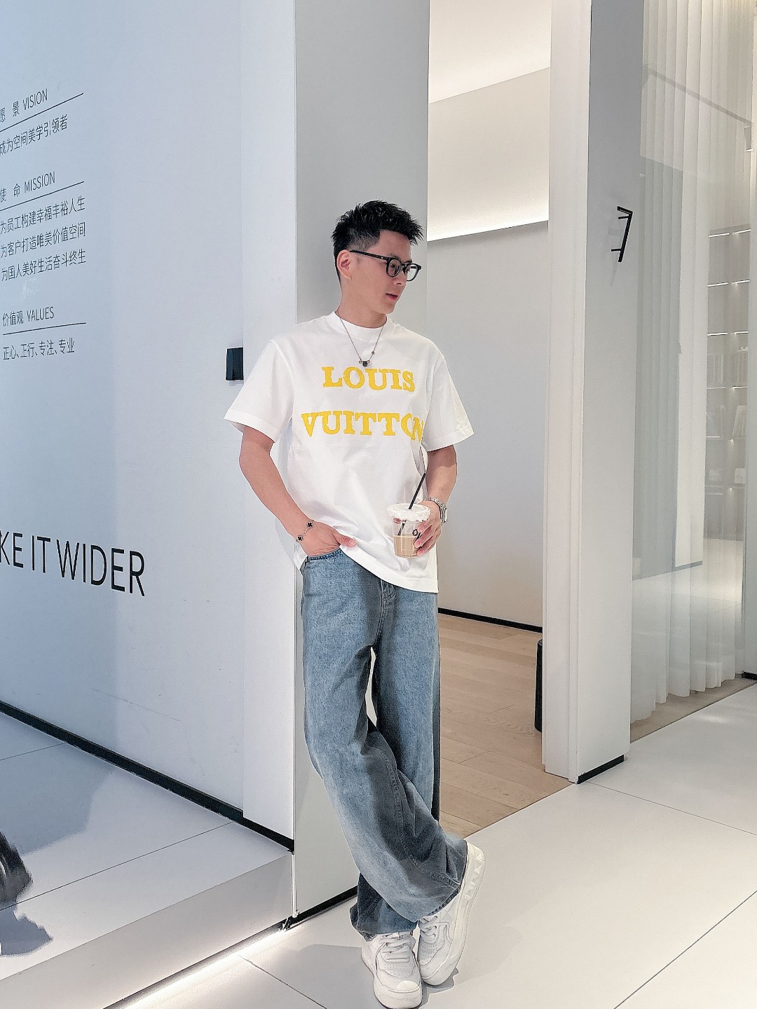 Louis Vuitton Couple Basic Clothing Cotton S-m-l-xl