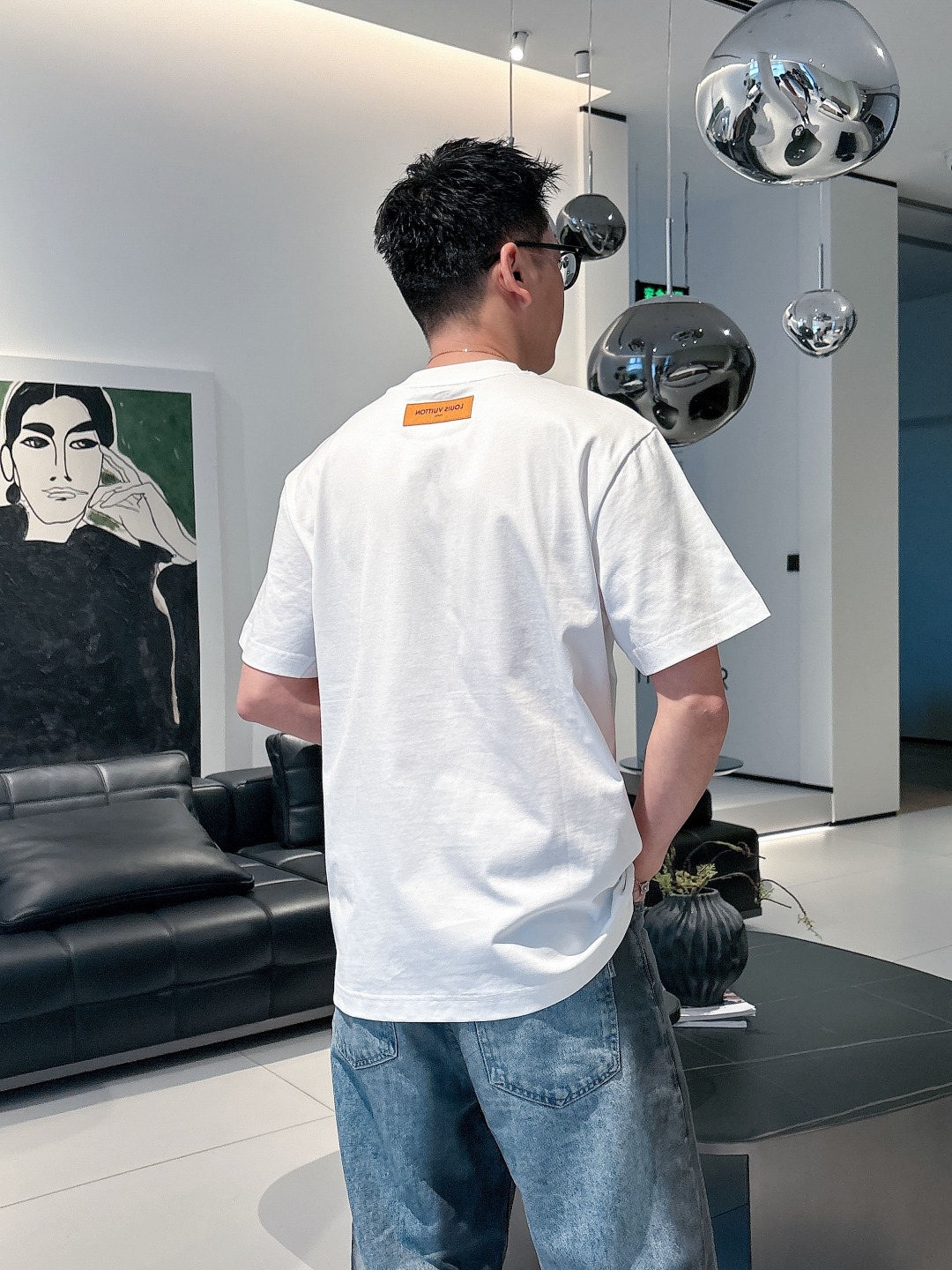 Louis Vuitton Couple Basic Clothing Cotton S-m-l-xl