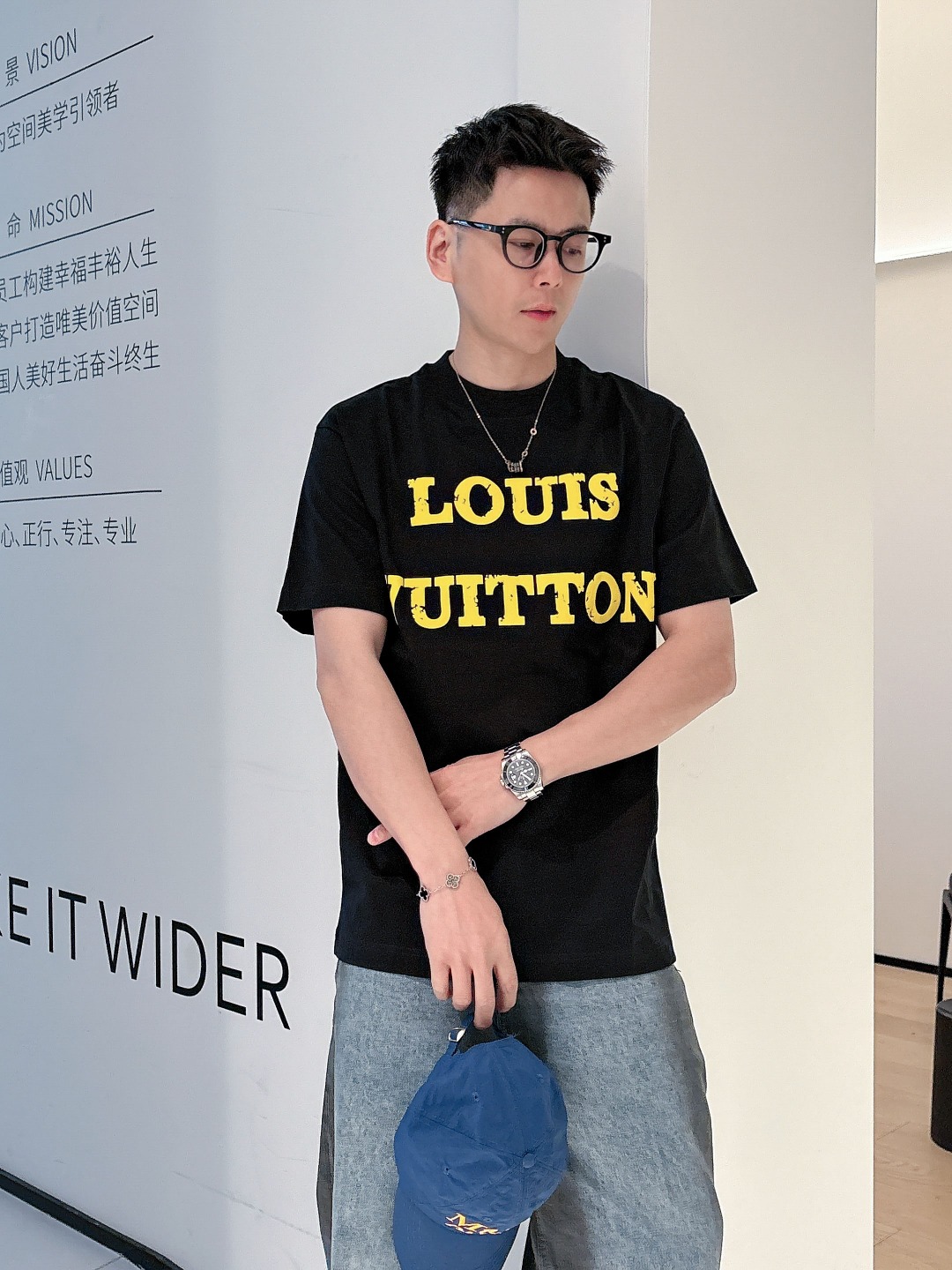 Louis Vuitton Couple Basic Clothing Cotton S-m-l-xl