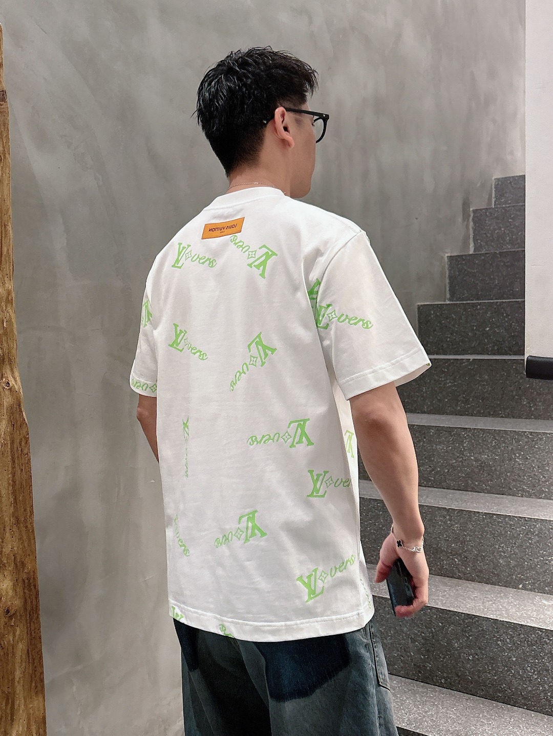 Louis Vuitton Couple Basic Clothing Cotton S-m-l-xl