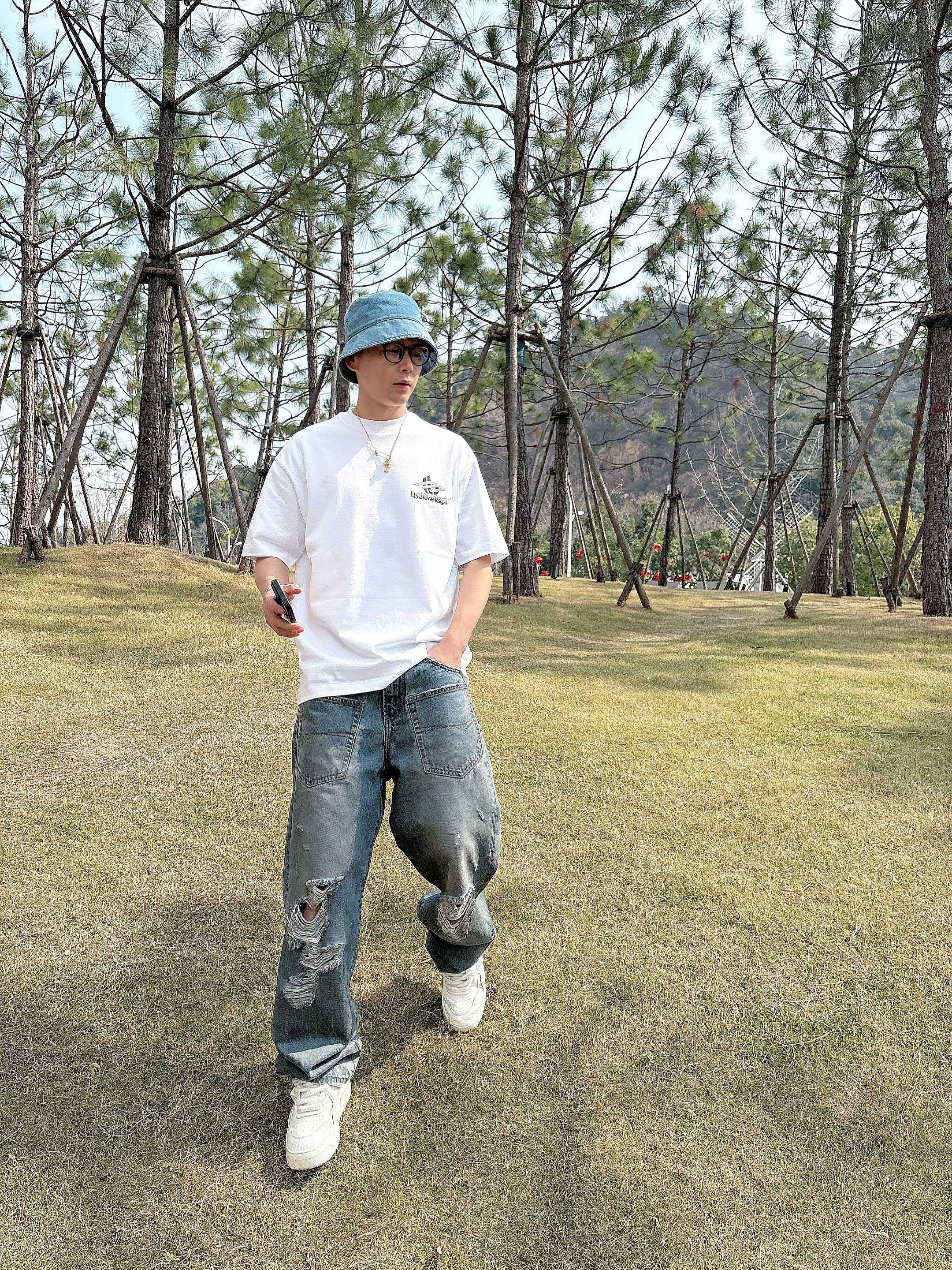 Basic Clothing Cotton White M-l-xl