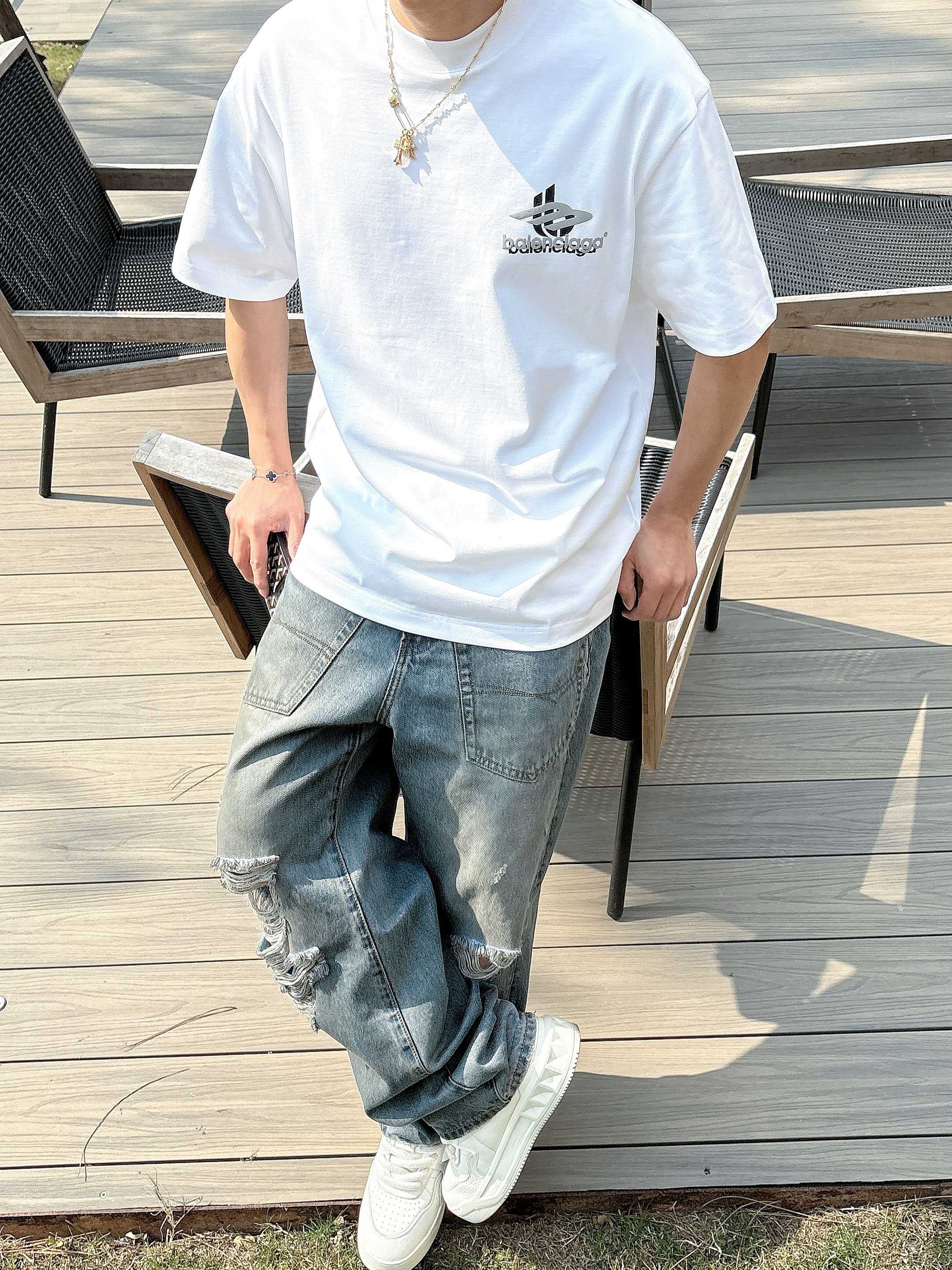 Basic Clothing Cotton White M-l-xl
