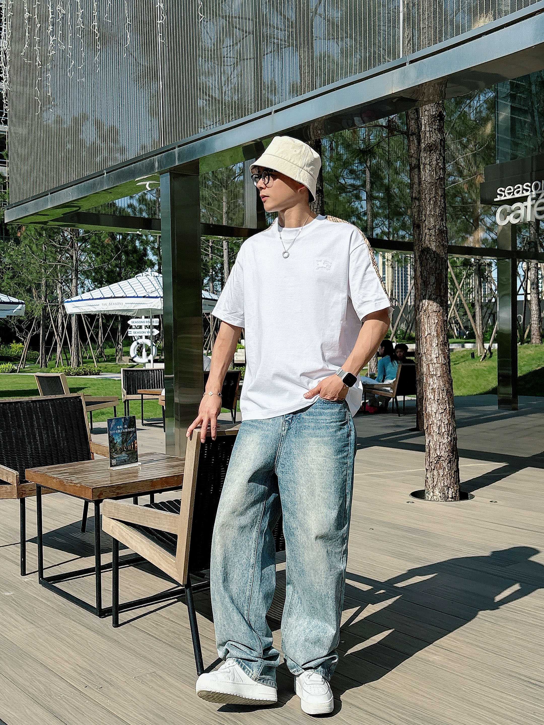 Basic Clothing Cotton White M-l-xl