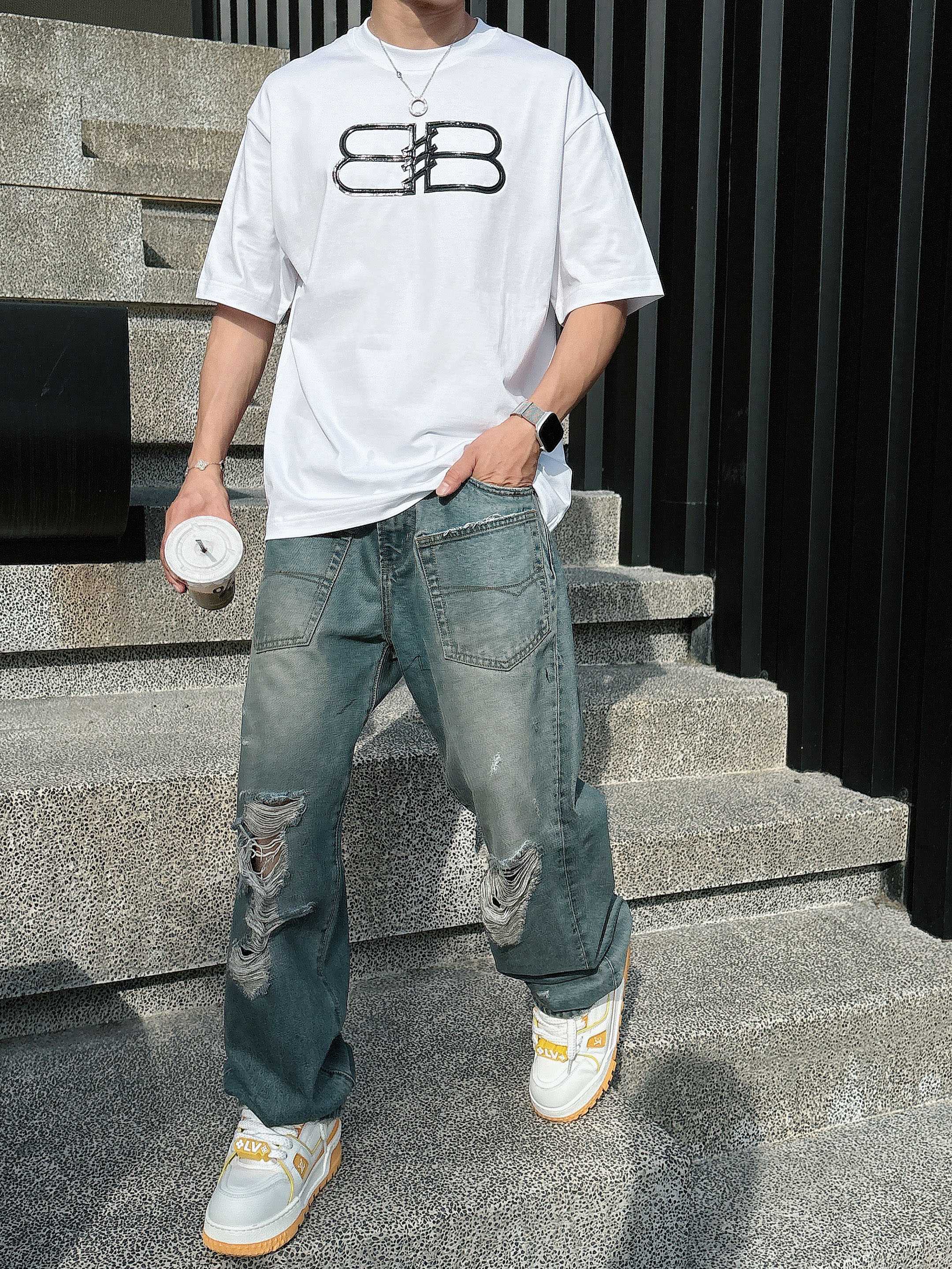 Basic Clothing Cotton White M-l-xl