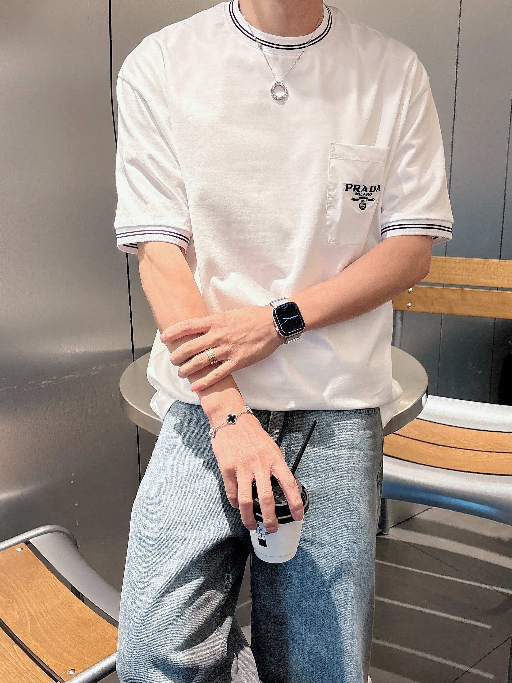 Basic Clothing Cotton White M-l-xl