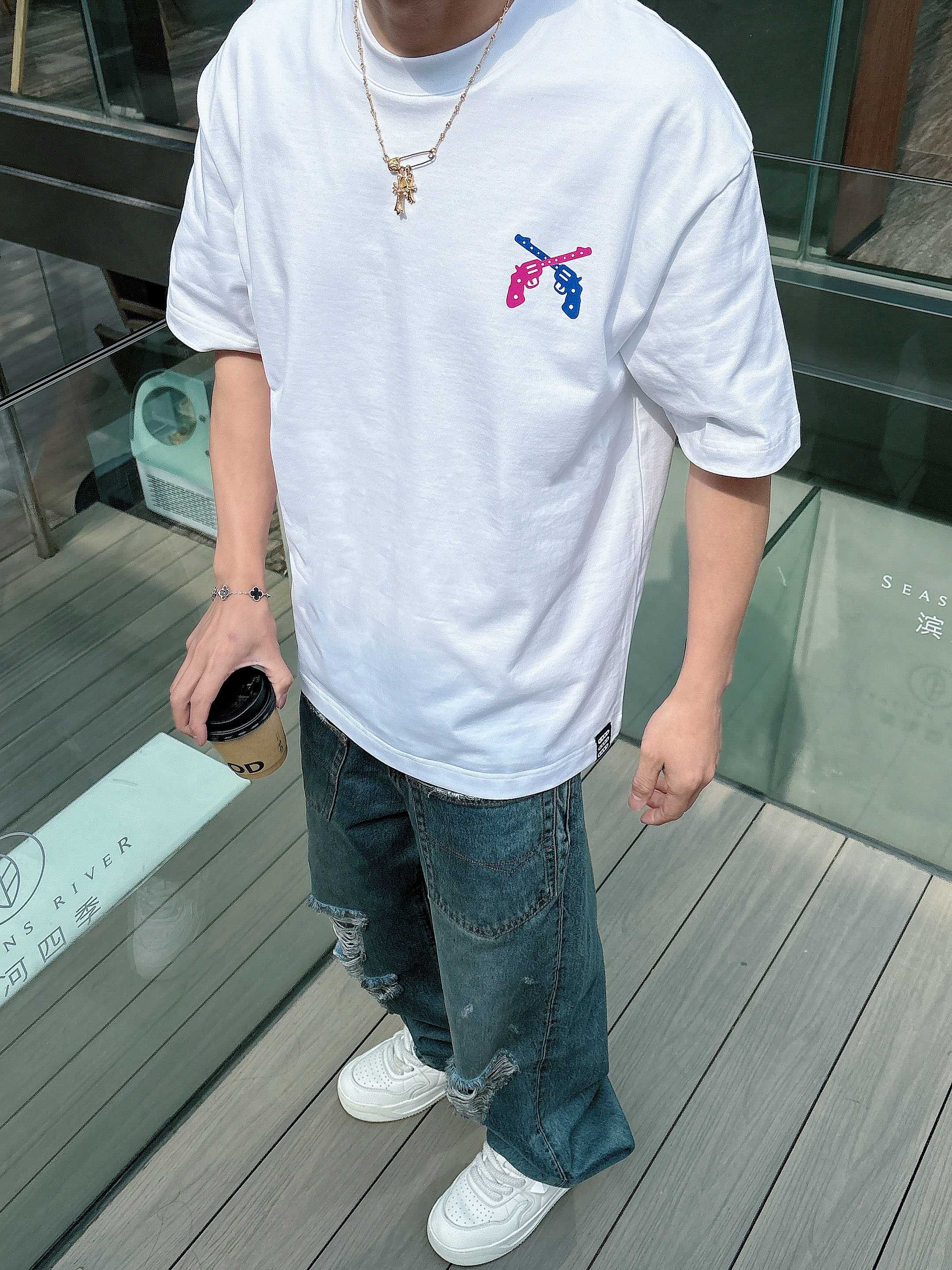 Basic Clothing Cotton White M-l-xl