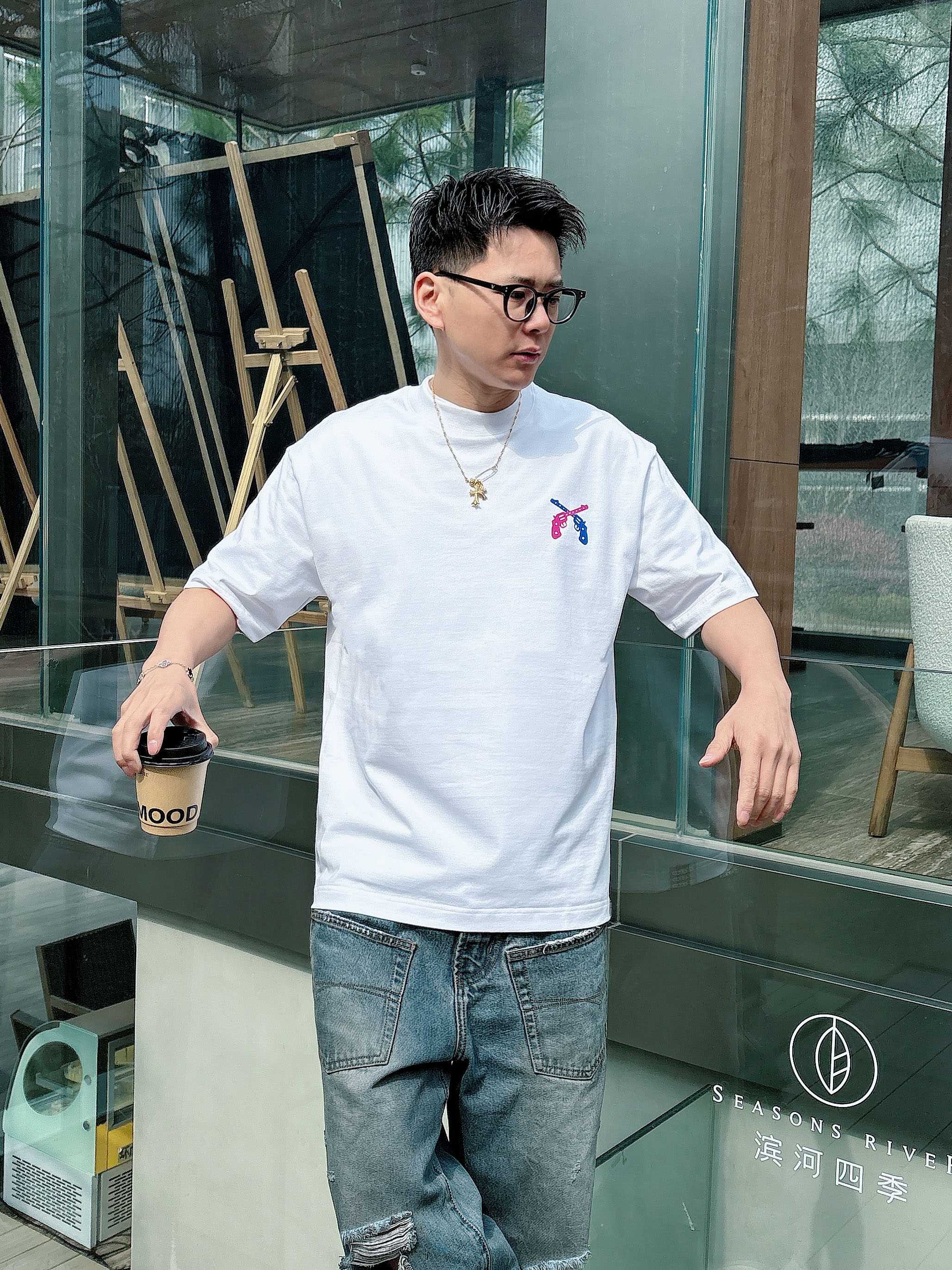 Basic Clothing Cotton White M-l-xl