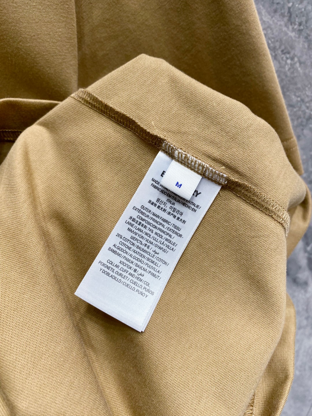 Burberry Couple Basic Clothing Cotton S-m-l-xl