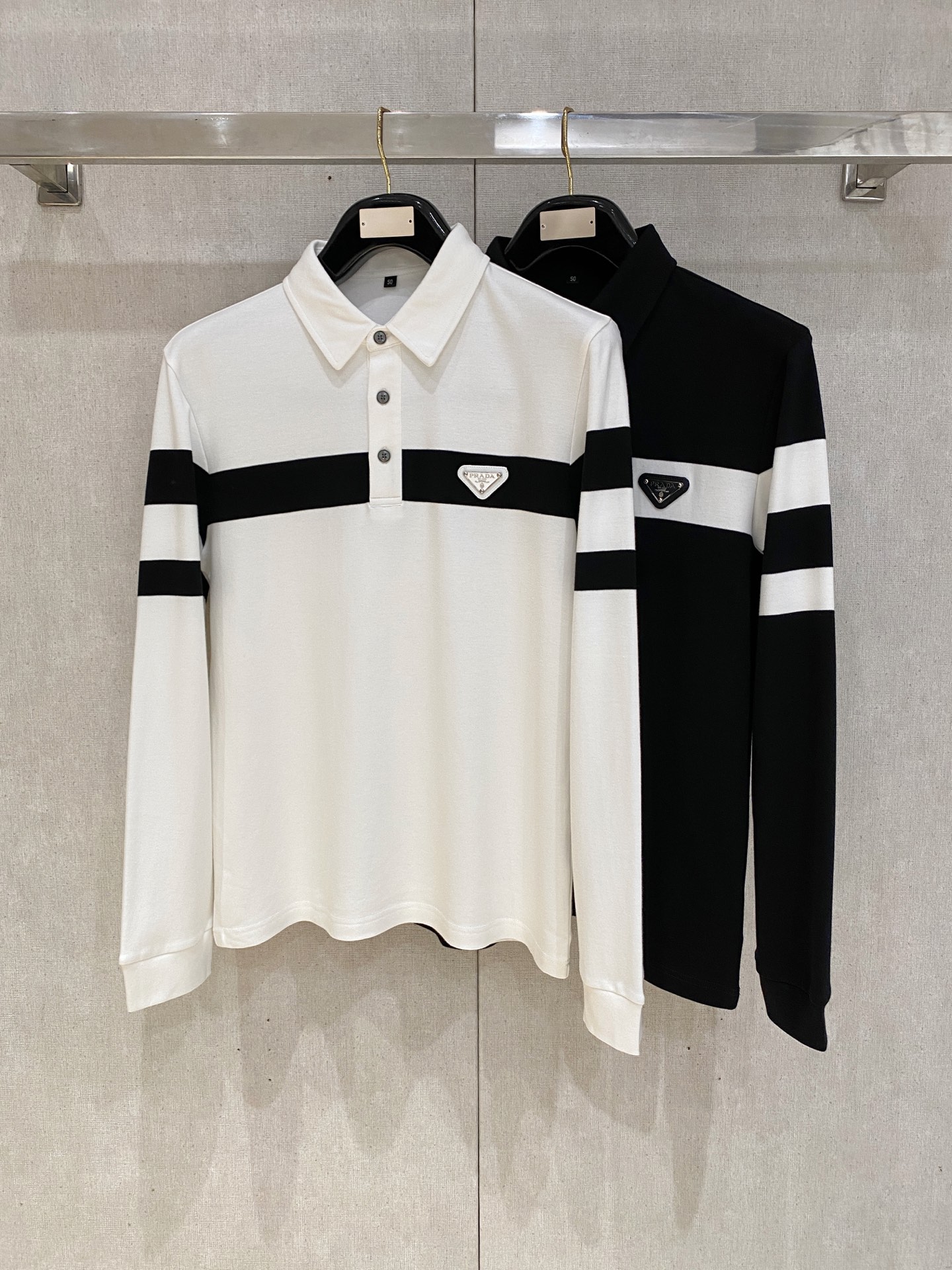 Prada Male Basic Clothing Cotton S-m-l-xl