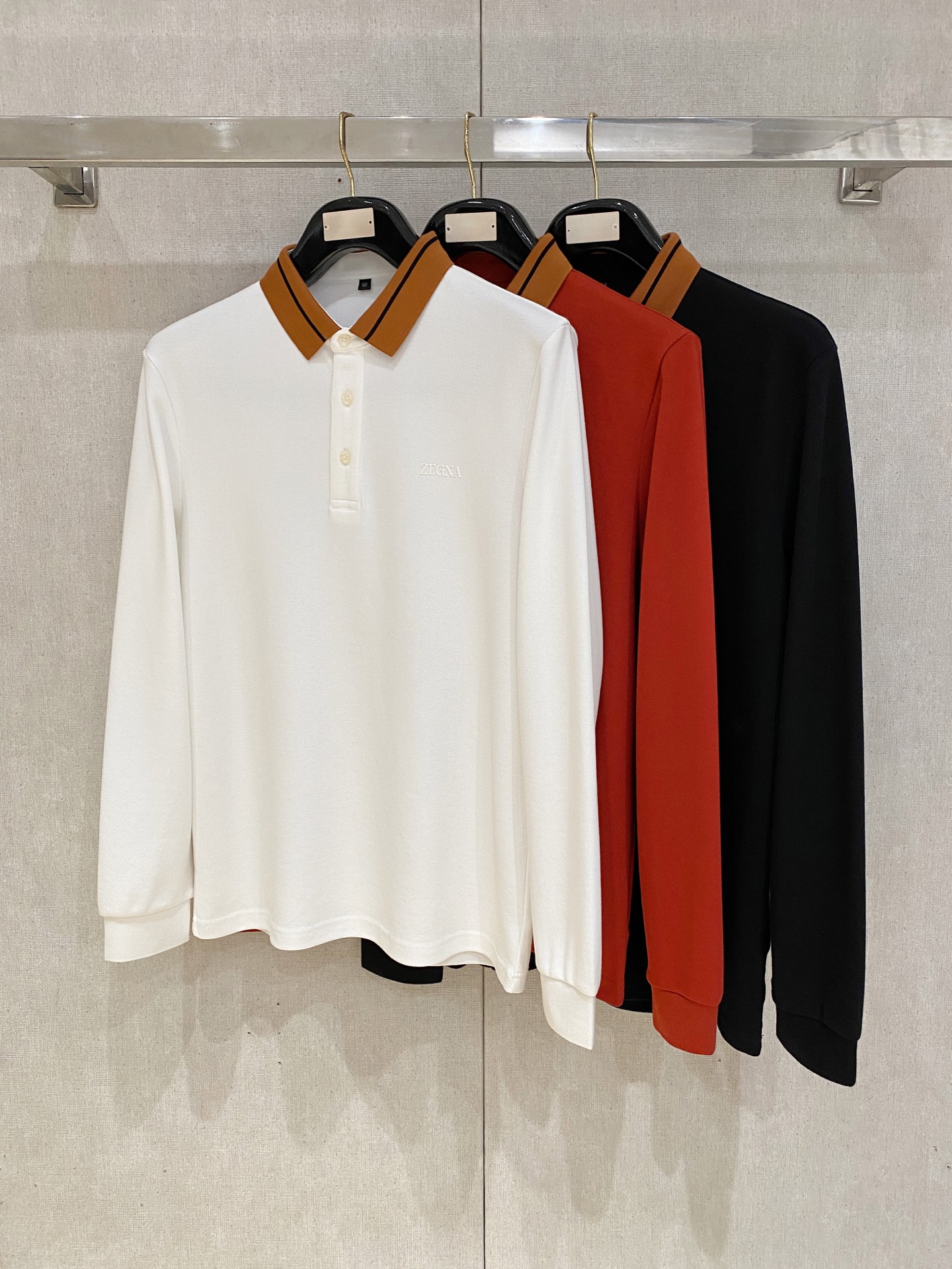 Ermenegildo Zegna Male Basic Clothing Cotton S-m-l-xl