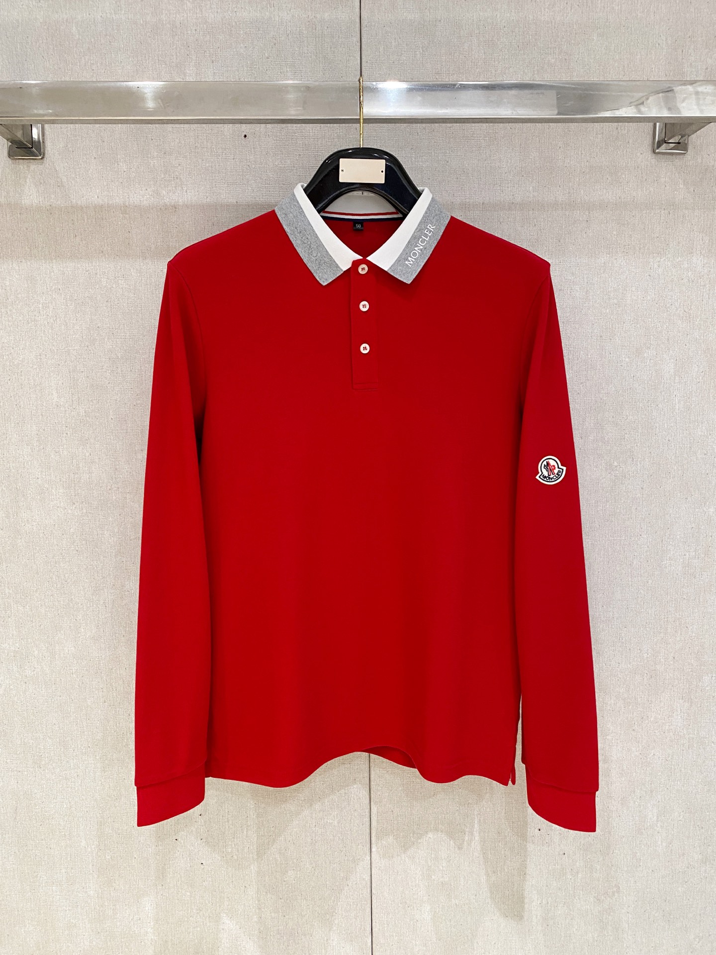 Moncler Male Basic Clothing Cotton S-m-l-xl