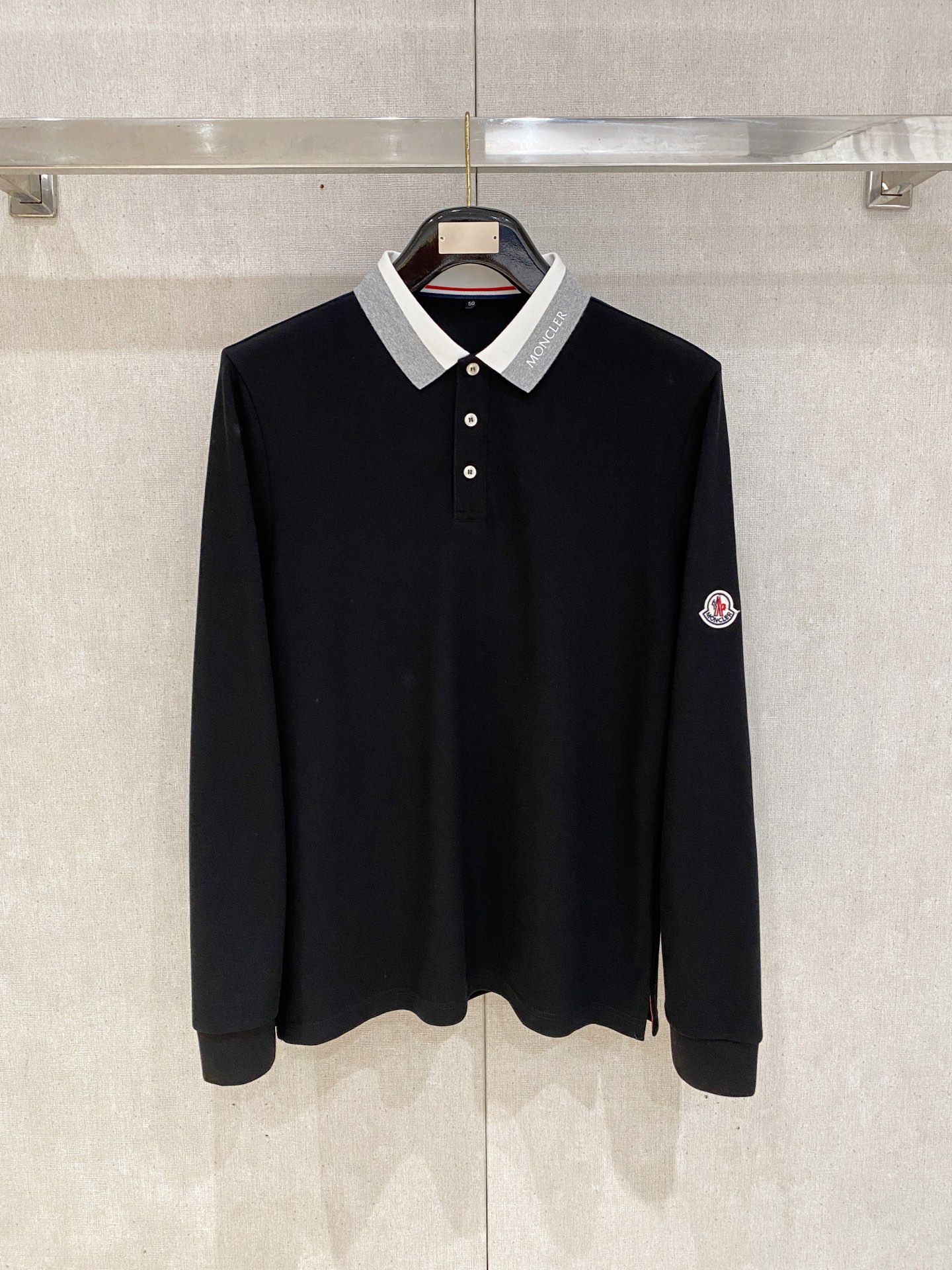 Moncler Male Basic Clothing Cotton S-m-l-xl