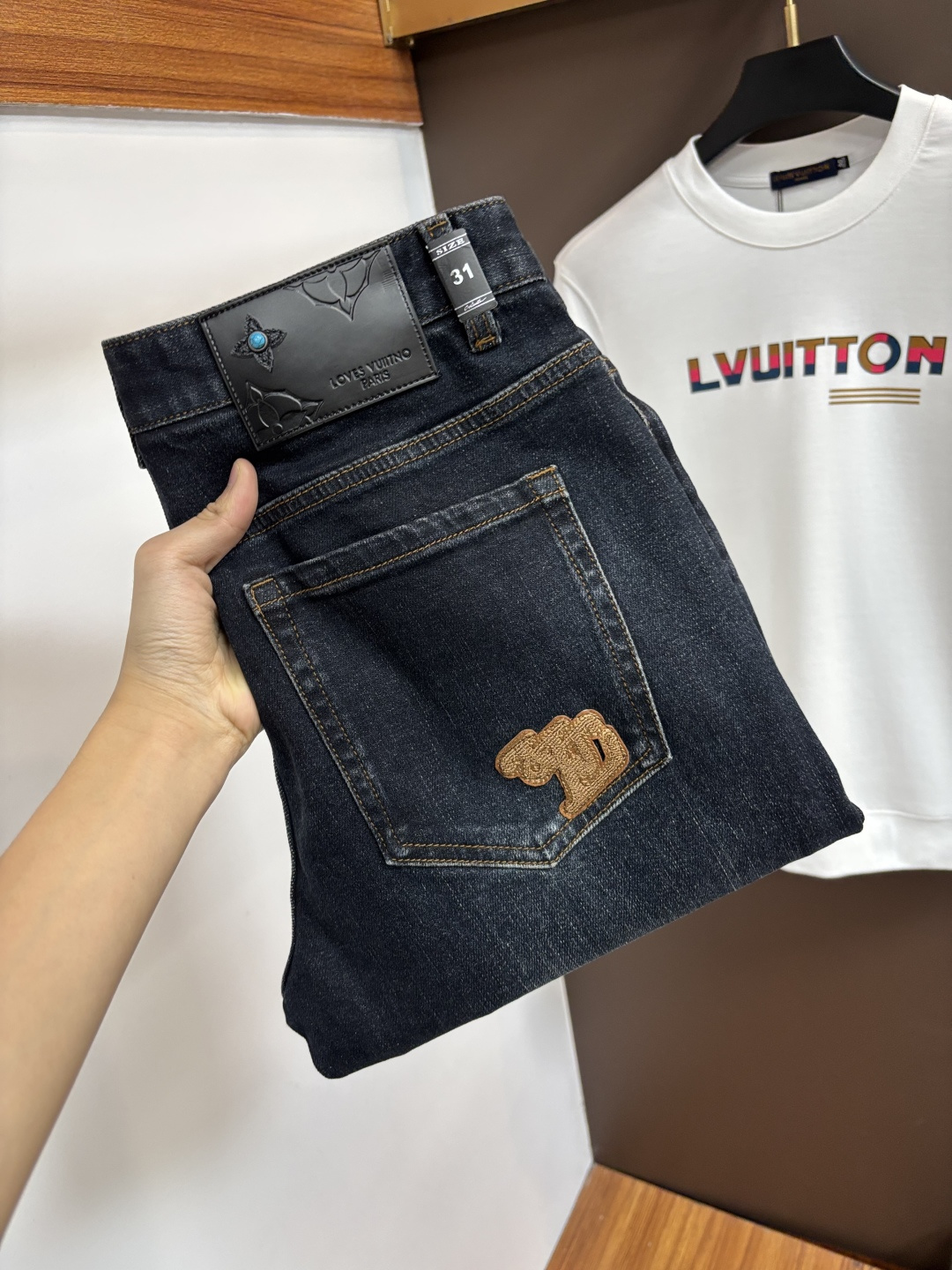 Louis Vuitton Jeans Cotton L