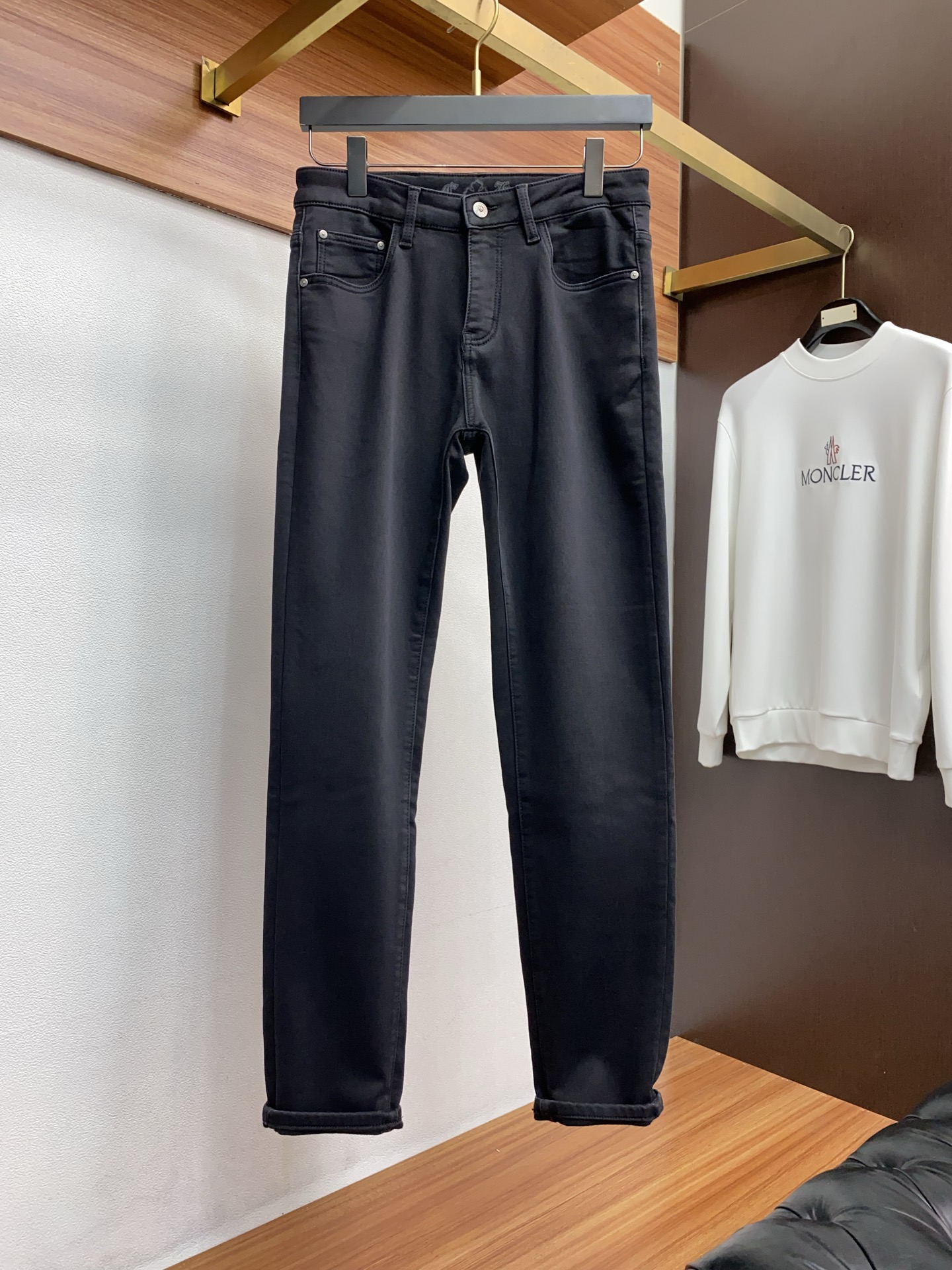 Chrome Hearts Jeans Knitted Slim Fit