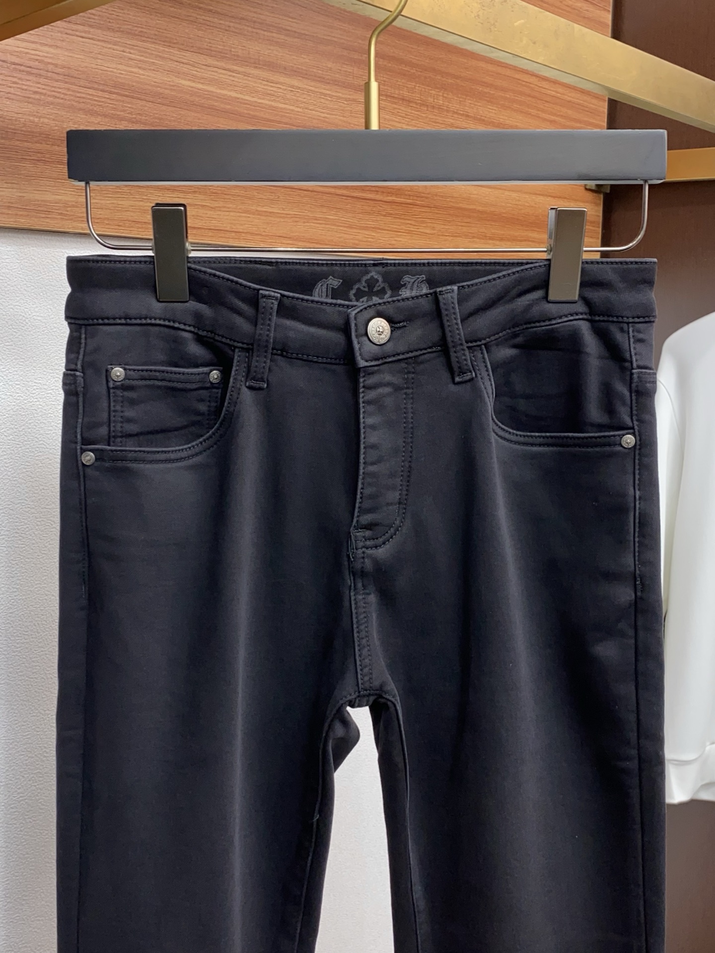 Chrome Hearts Jeans Knitted Slim Fit