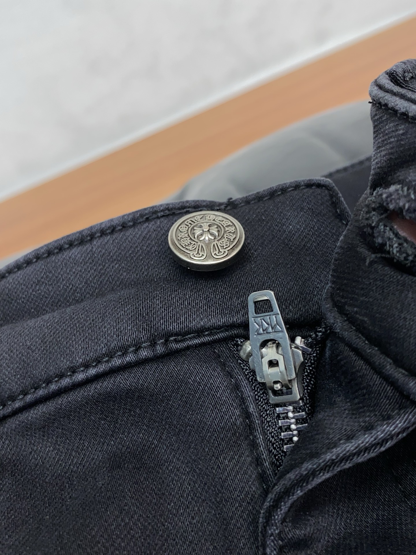 Chrome Hearts Jeans Knitted Slim Fit