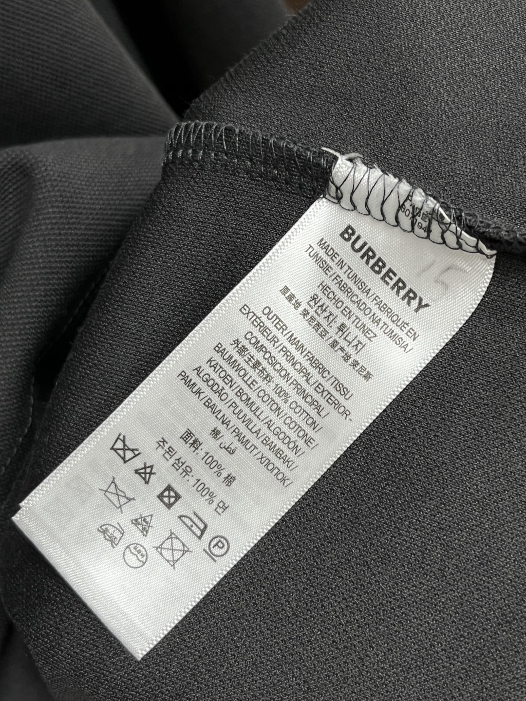 Burberry Male Basic Clothing Cotton M-l-xl