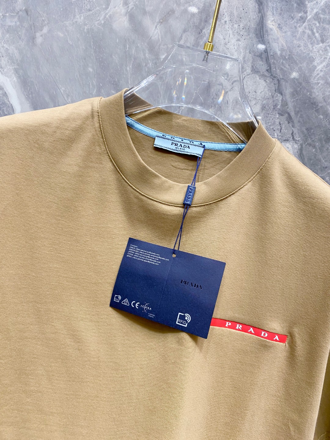 Prada Couple Basic Clothing Cotton S-m-l-xl