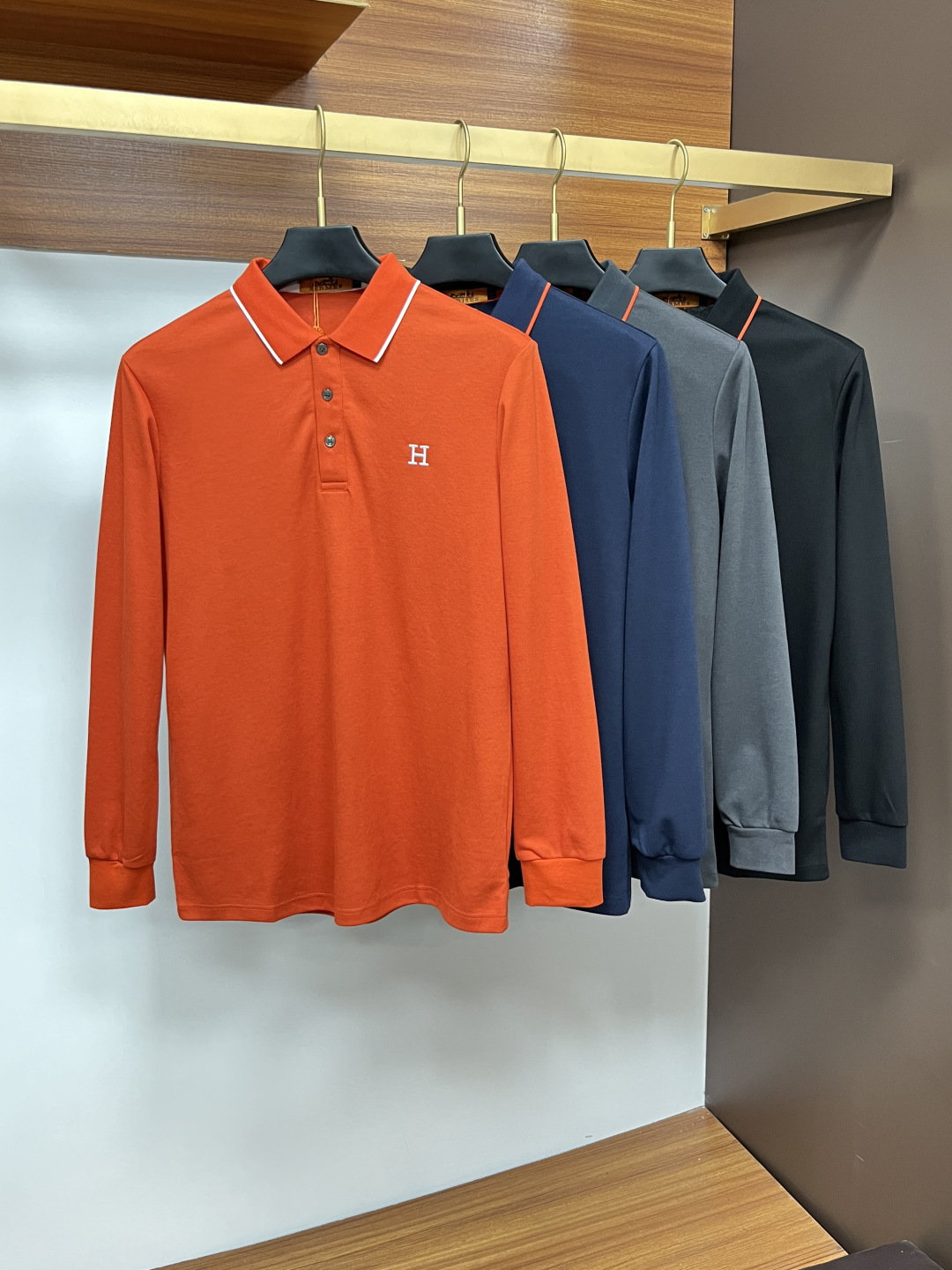 Hermès Male Basic Clothing Cotton M-l-xl