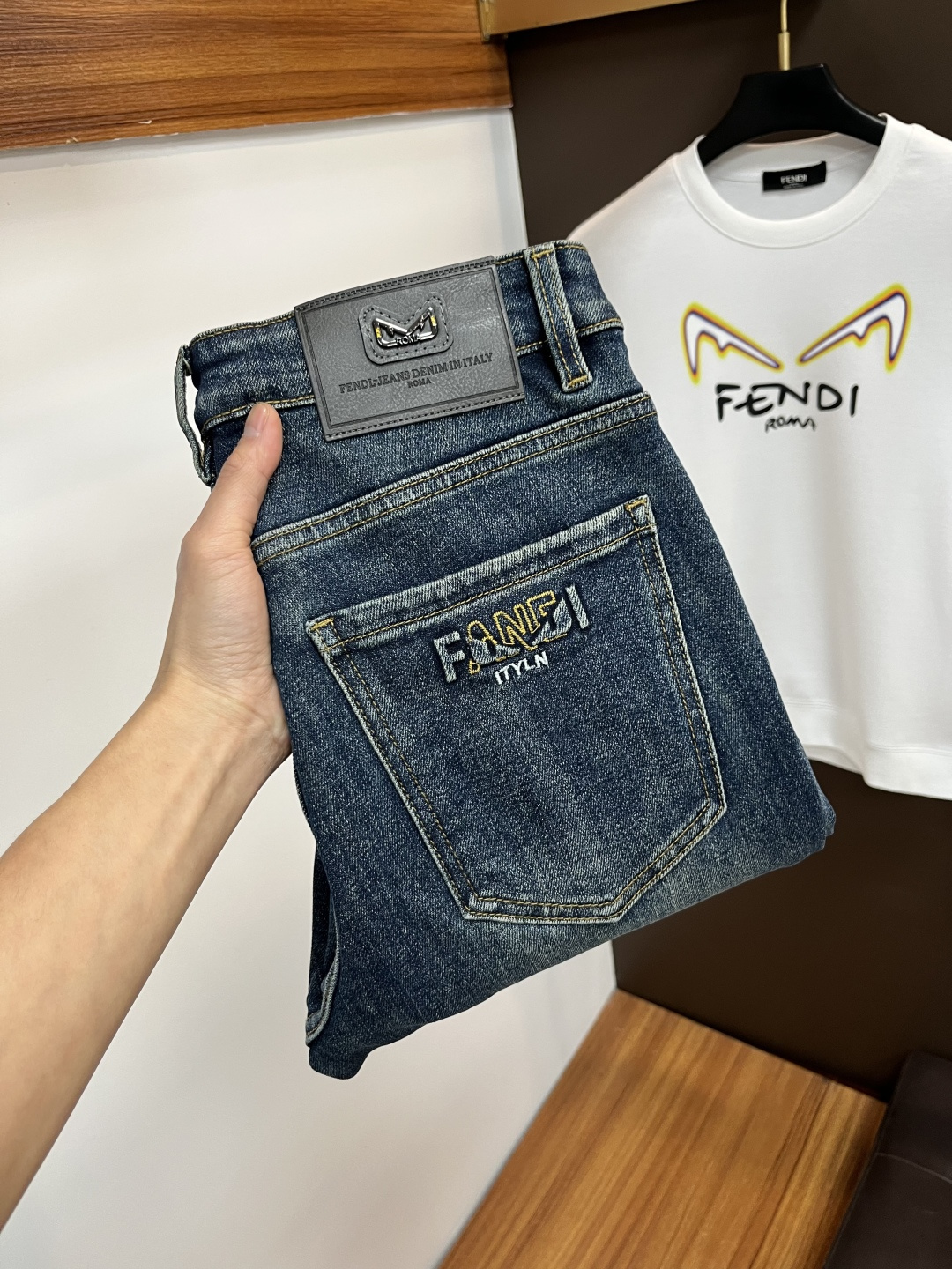 Fendi Jeans Cotton