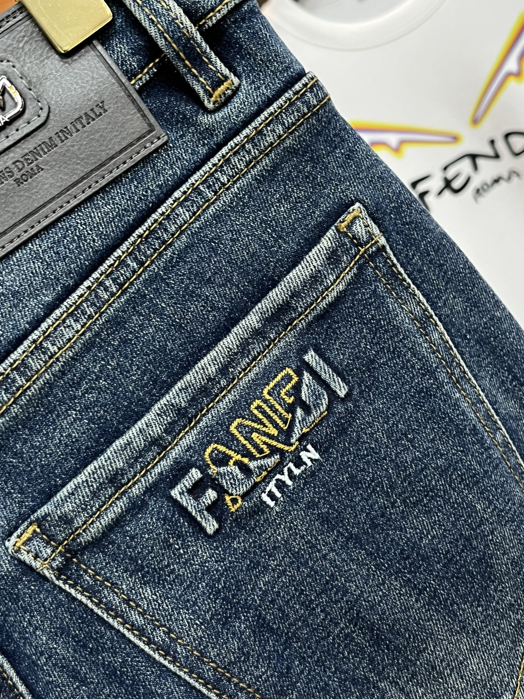 Fendi Jeans Cotton