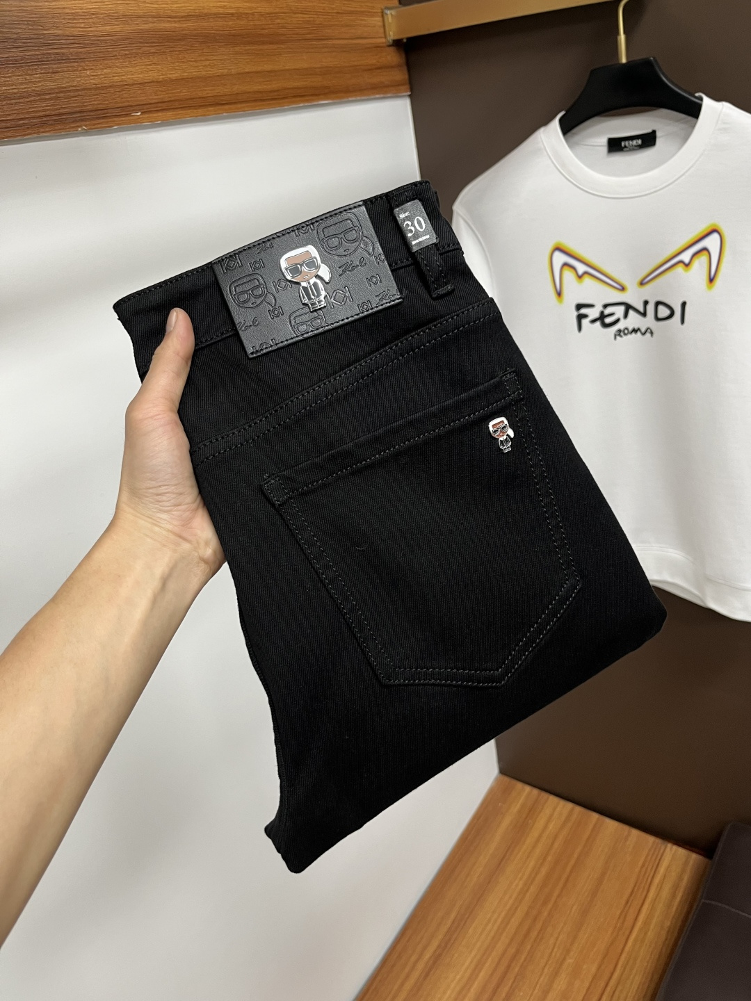 Fendi Jeans Cotton