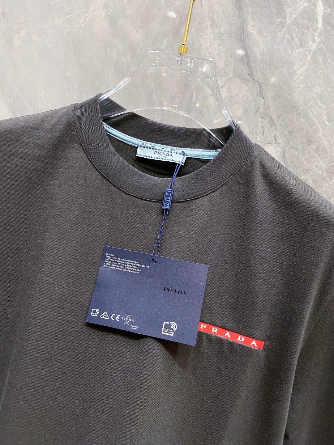 Prada Couple Basic Clothing Cotton S-m-l-xl