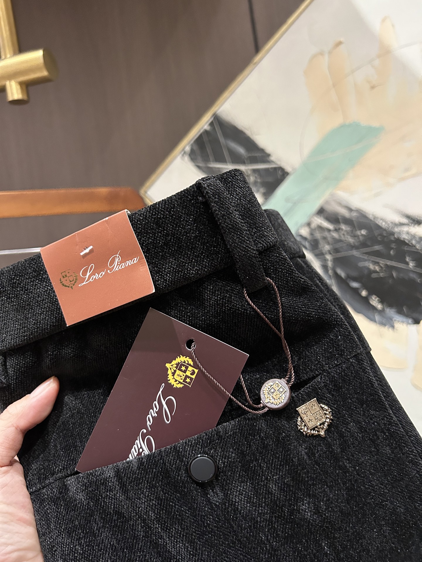 Loro Piana Male Basic Clothing L