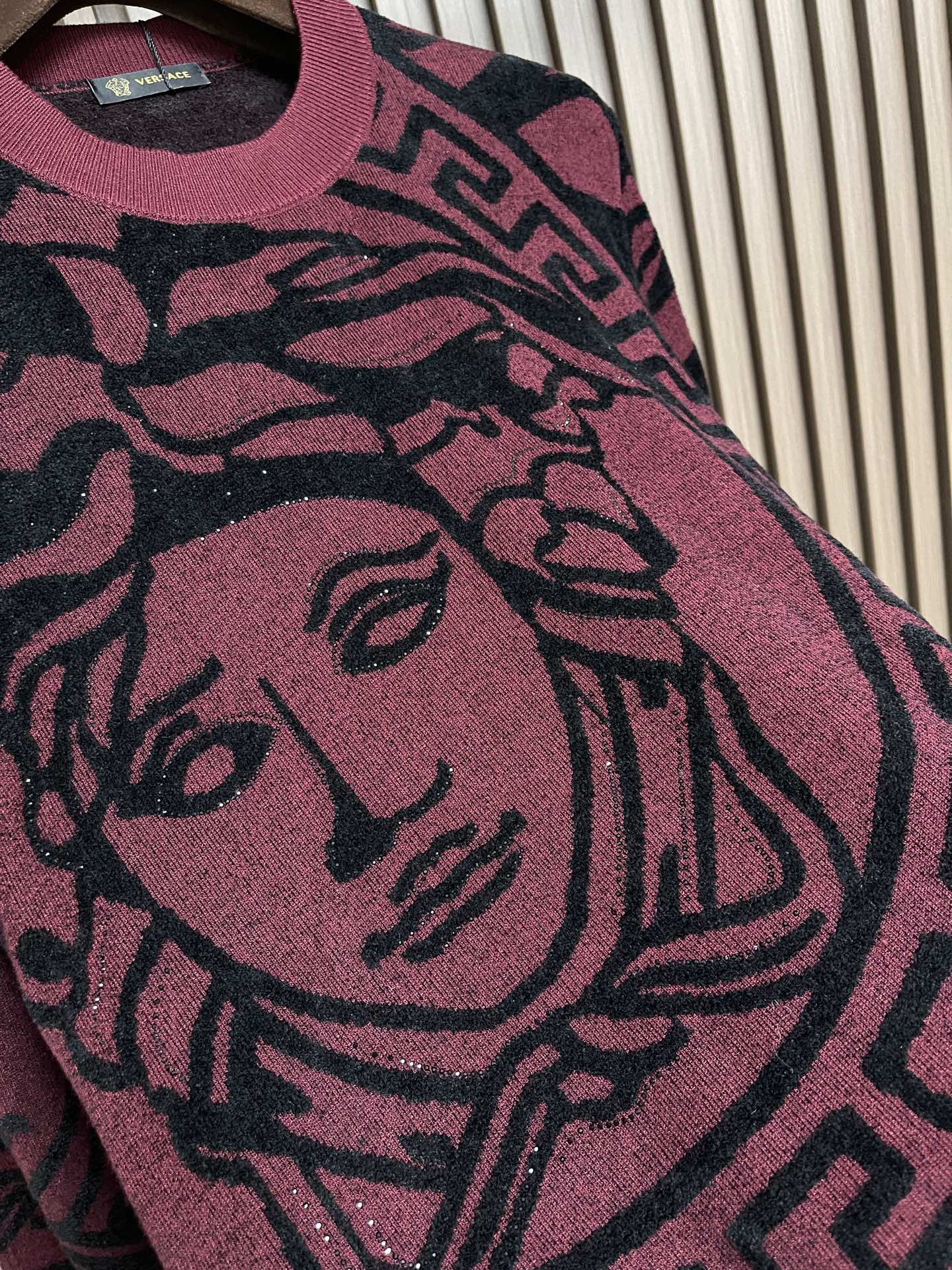 Versace Male Basic Clothing Wool S-m-xl