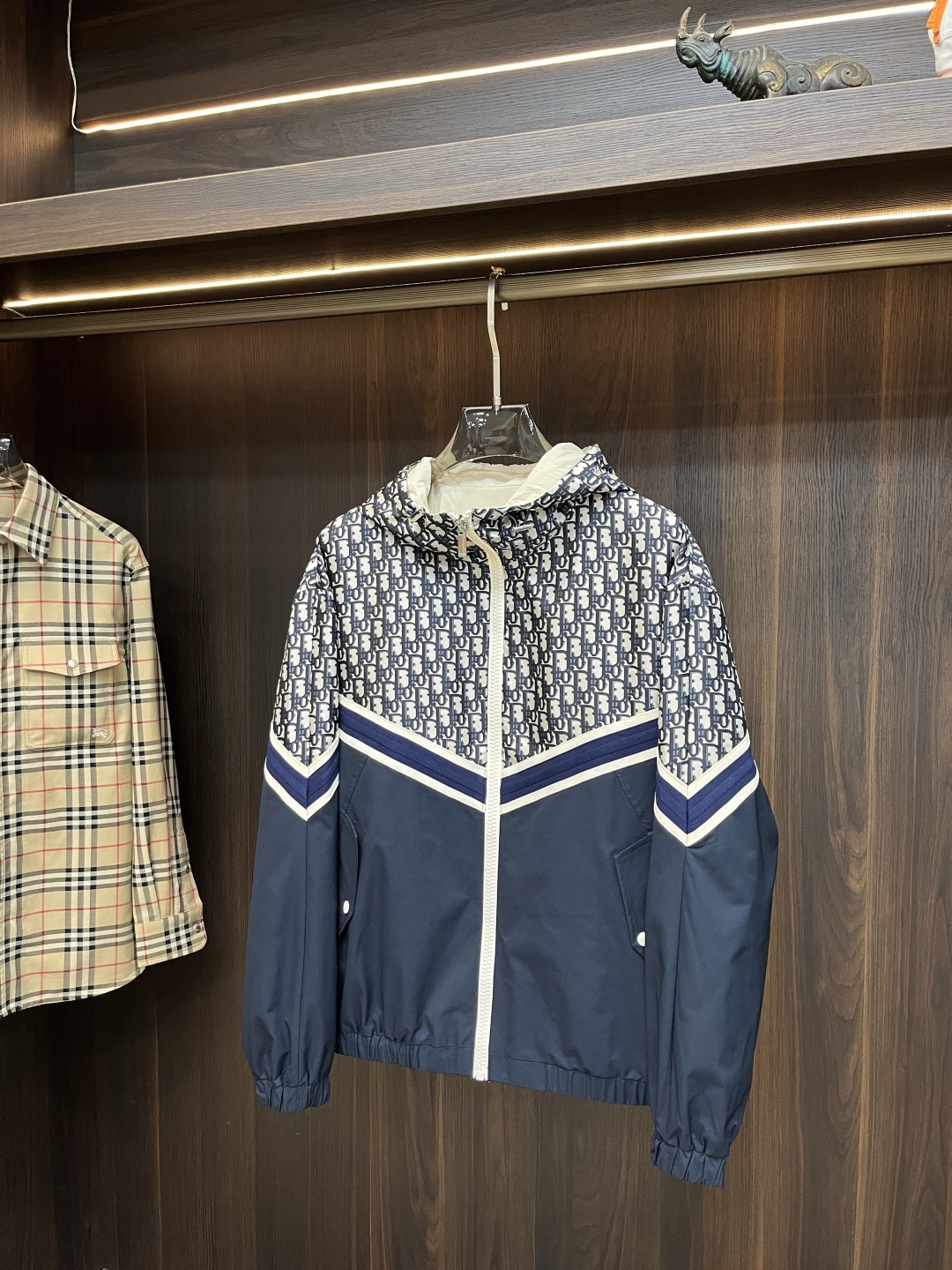 Dior Male Jacket Hooded