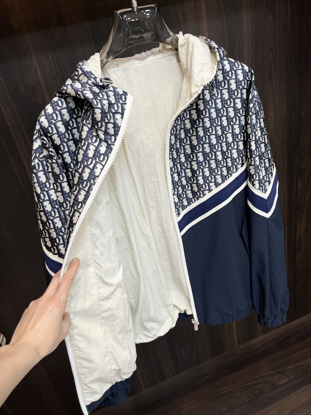 Dior Male Jacket Hooded