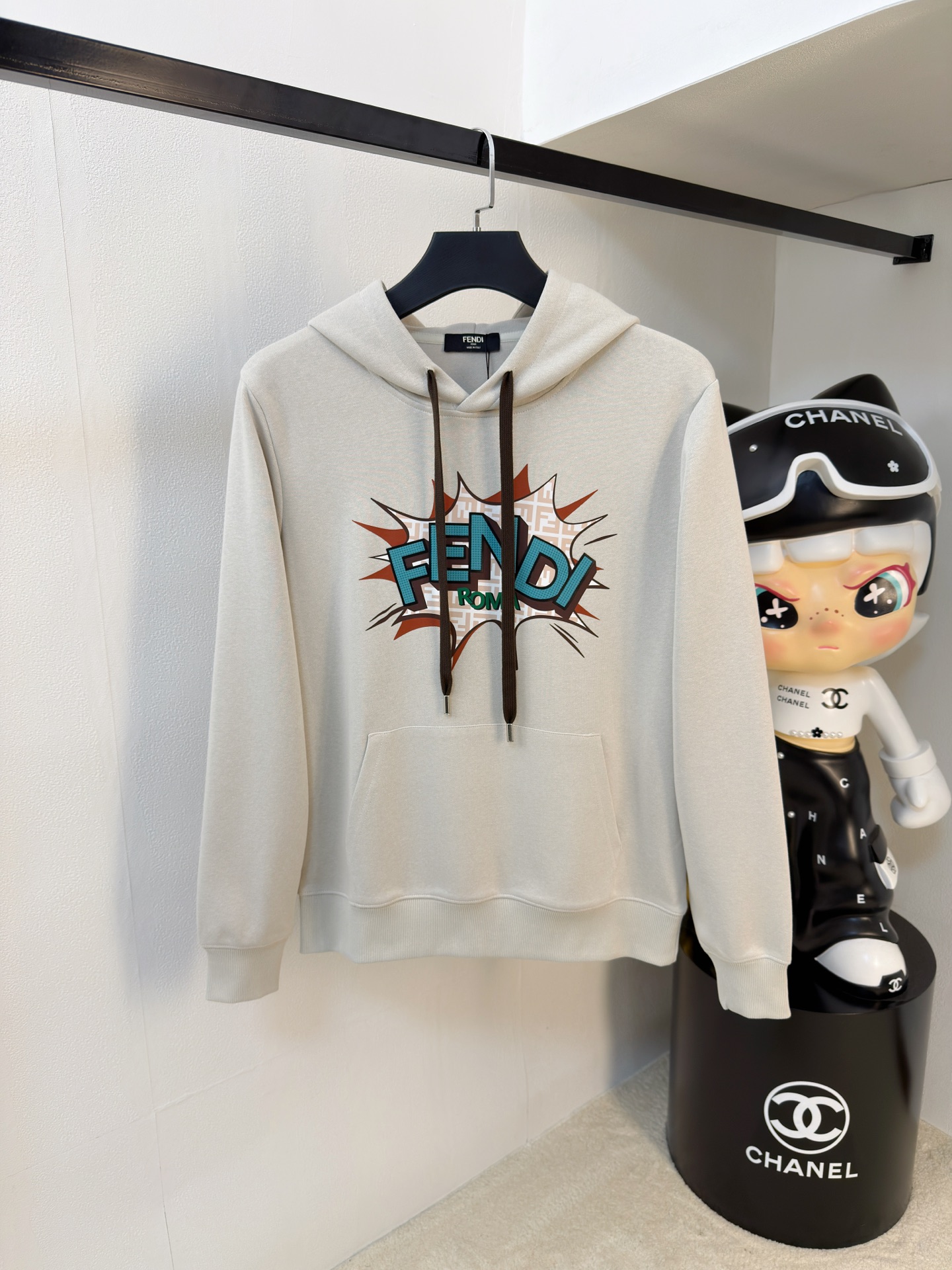 Fendi Couple Hoodie Hooded S-m-xl
