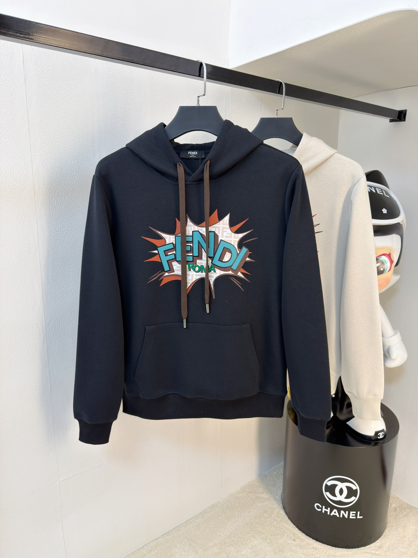 Fendi Couple Hoodie Hooded S-m-xl