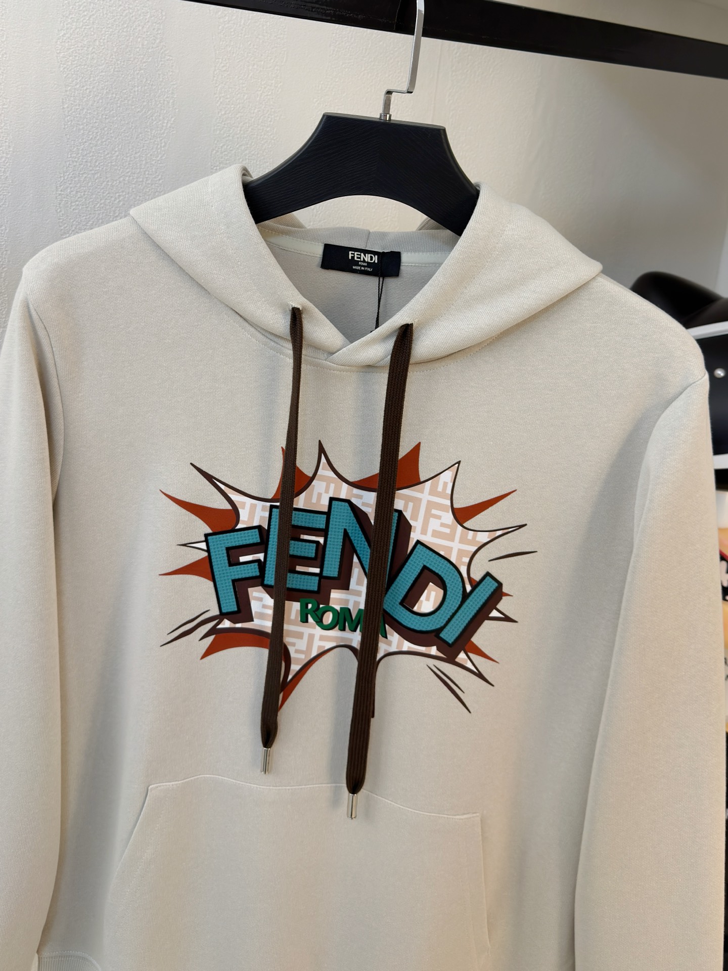 Fendi Couple Hoodie Hooded S-m-xl
