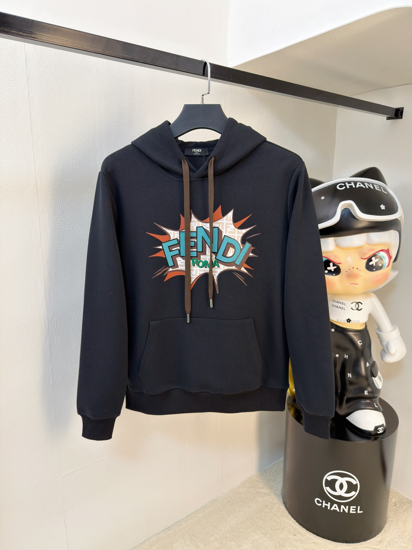 Fendi Couple Hoodie Hooded S-m-xl