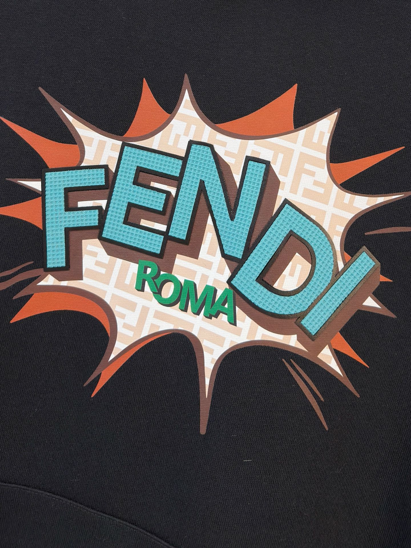 Fendi Couple Hoodie Hooded S-m-xl