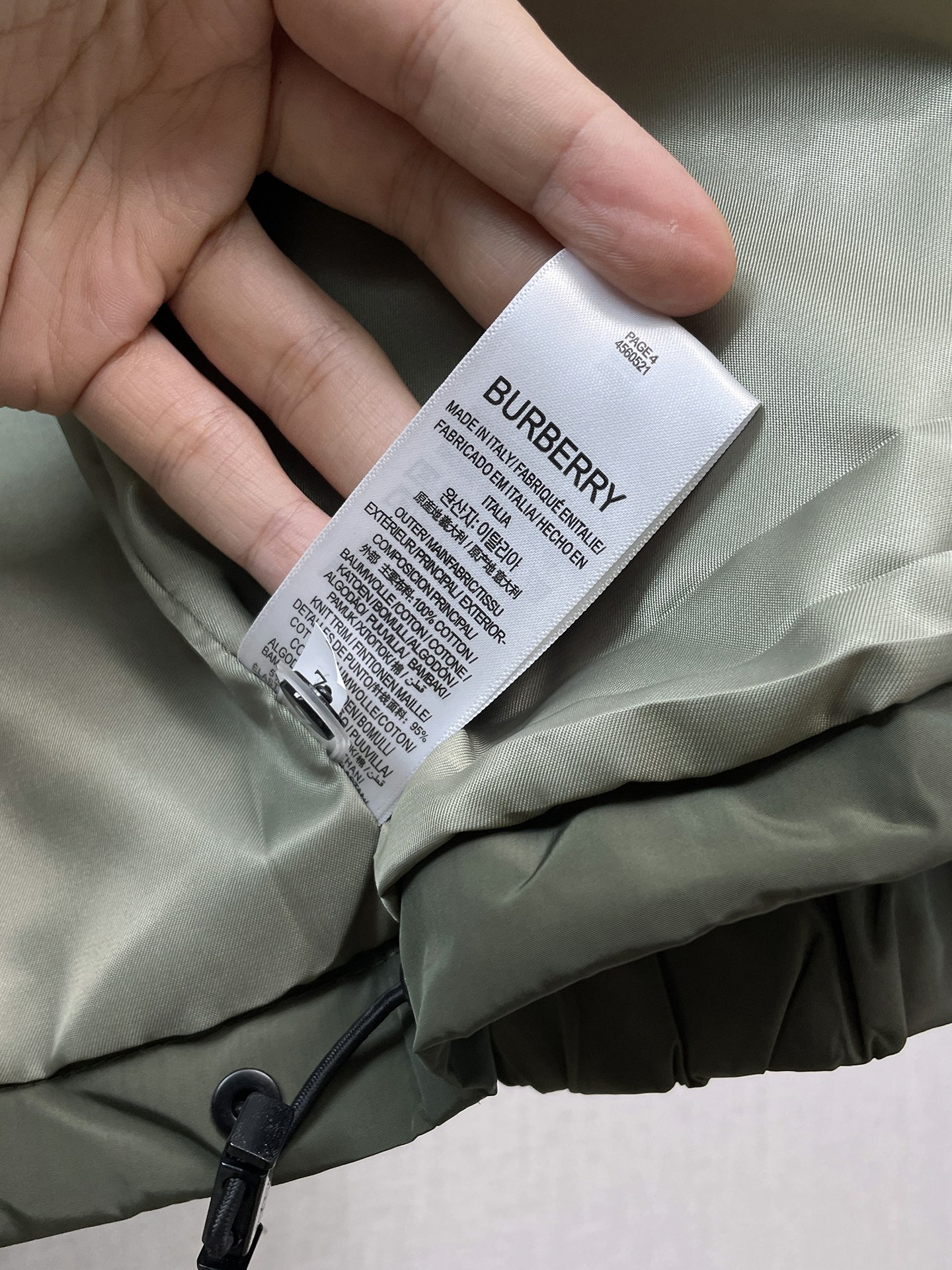 Burberry Male Jacket S-m-xl