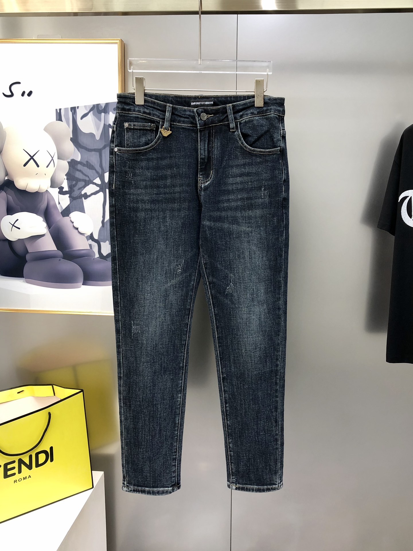 Armani Male Jeans Cotton Slim Fit M-l