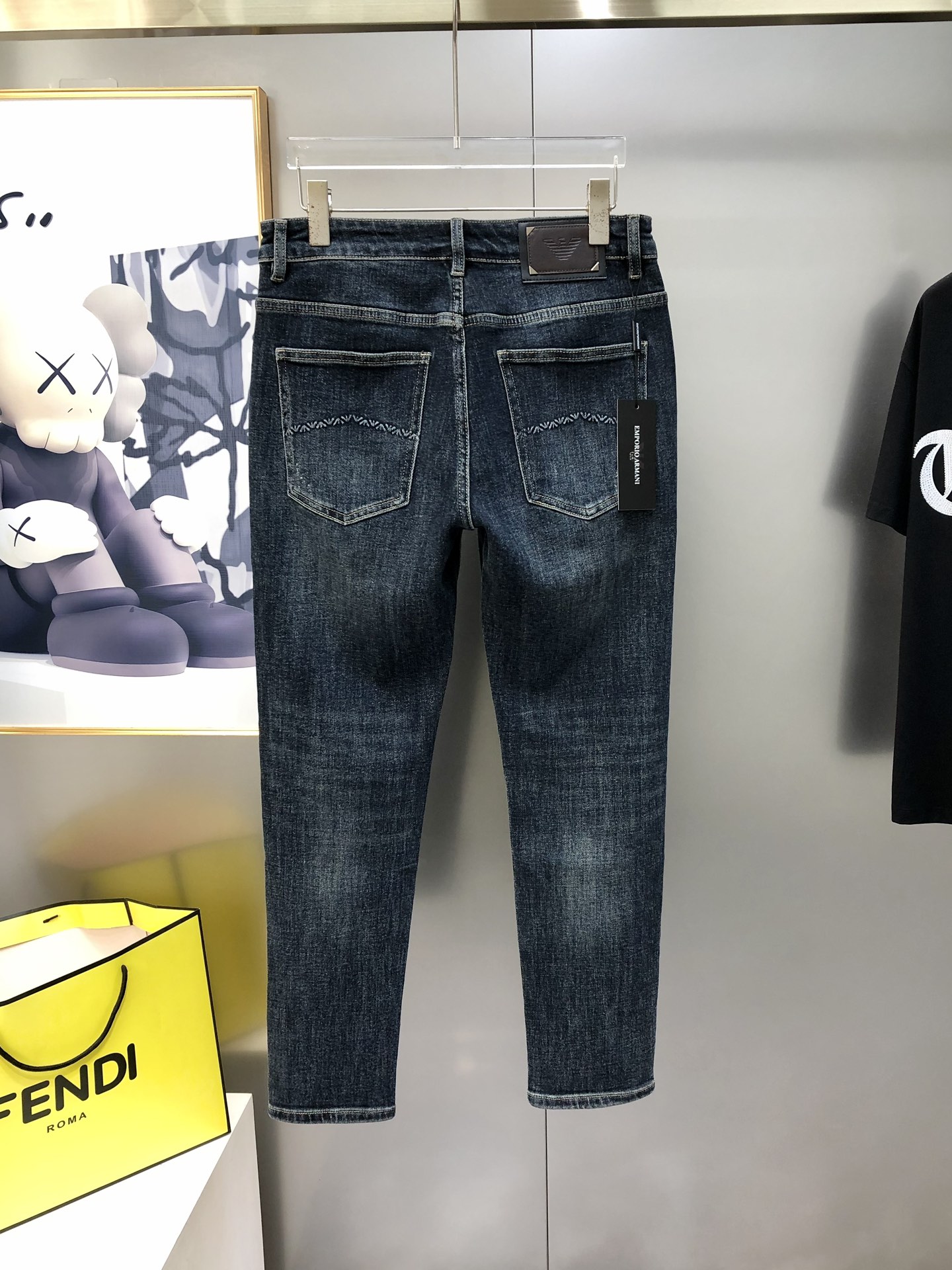 Armani Male Jeans Cotton Slim Fit M-l