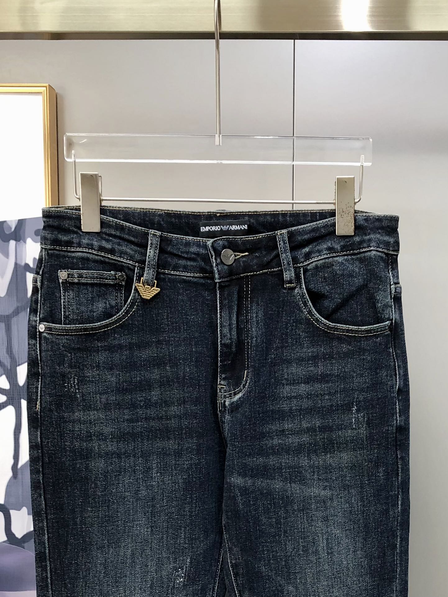 Armani Male Jeans Cotton Slim Fit M-l