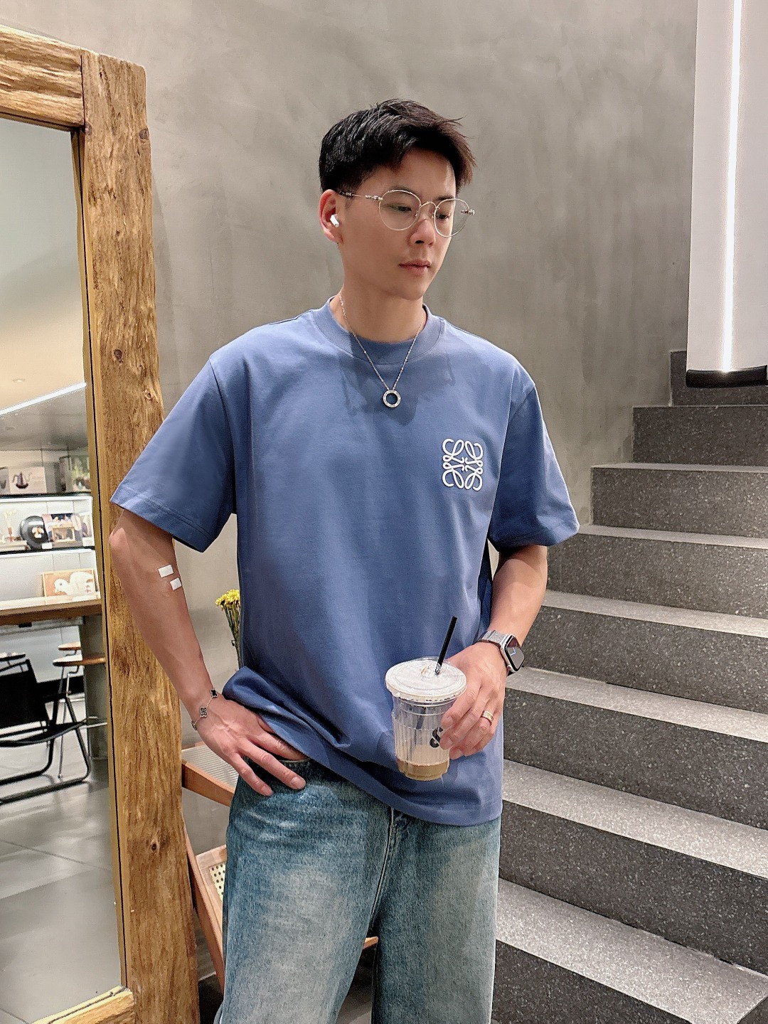 Loewe Couple Basic Clothing Cotton S-m-l-xl