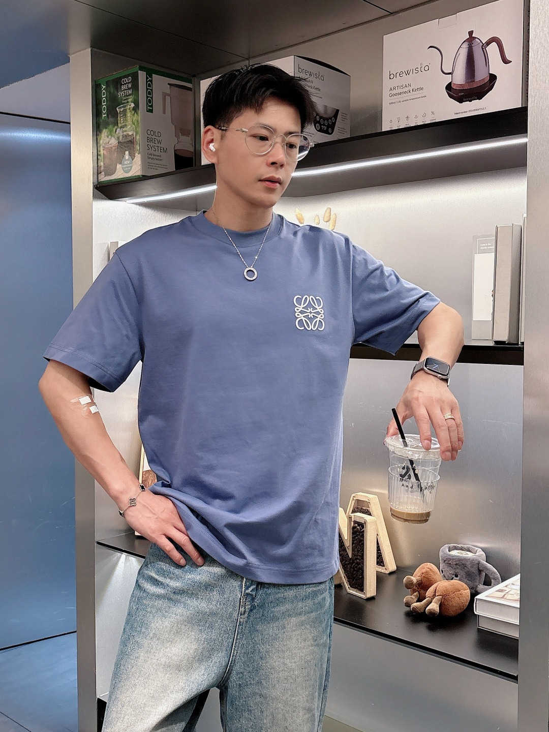 Loewe Couple Basic Clothing Cotton S-m-l-xl