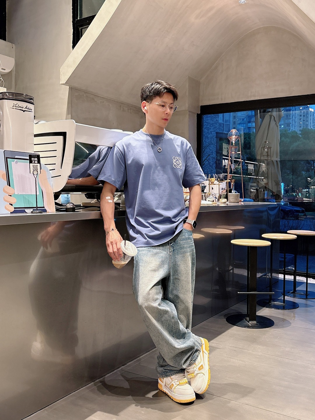 Loewe Couple Basic Clothing Cotton S-m-l-xl