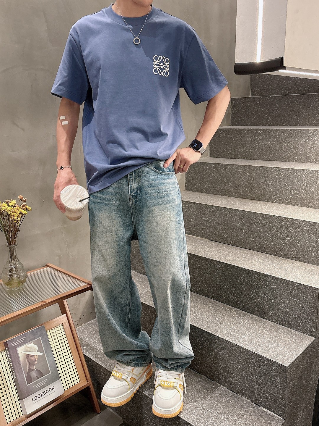 Loewe Couple Basic Clothing Cotton S-m-l-xl