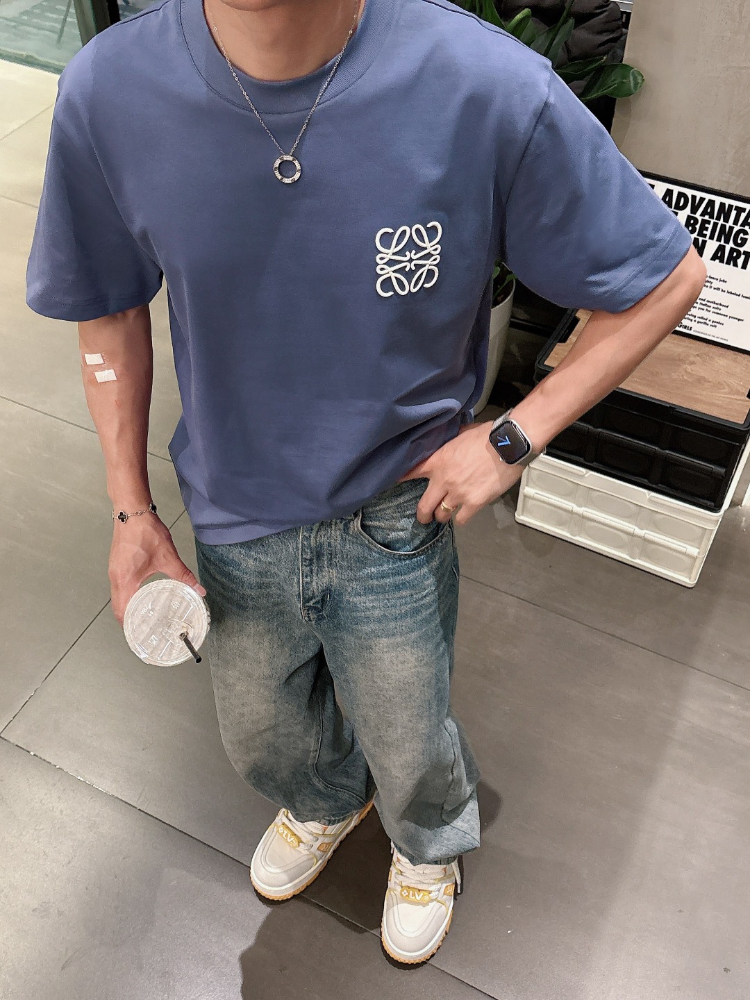 Loewe Couple Basic Clothing Cotton S-m-l-xl