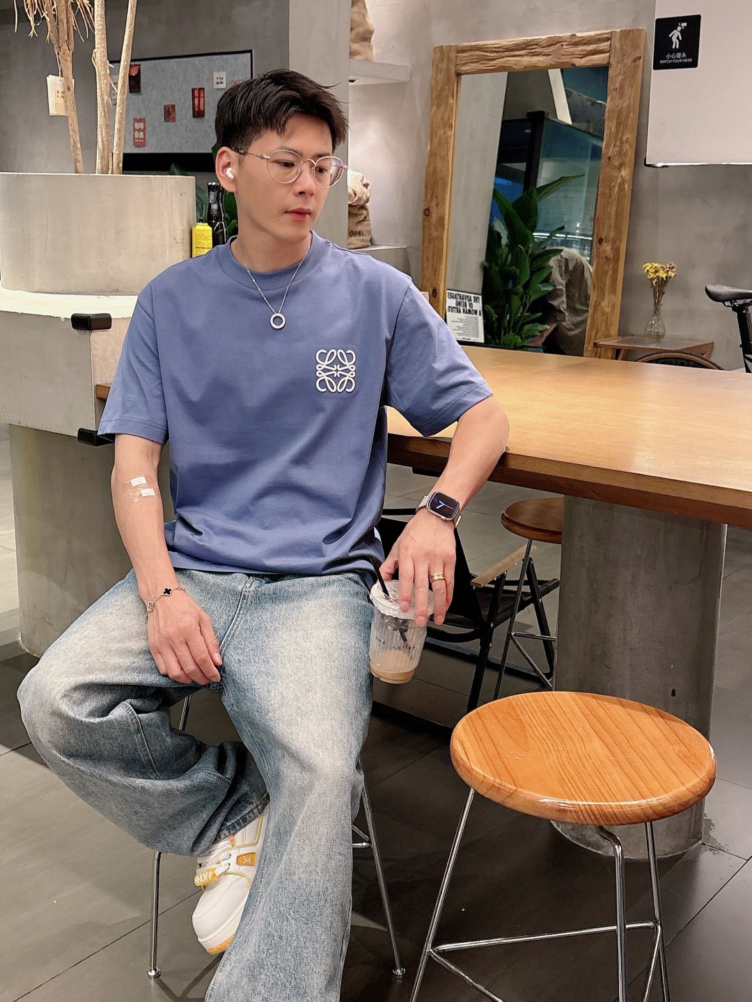 Loewe Couple Basic Clothing Cotton S-m-l-xl