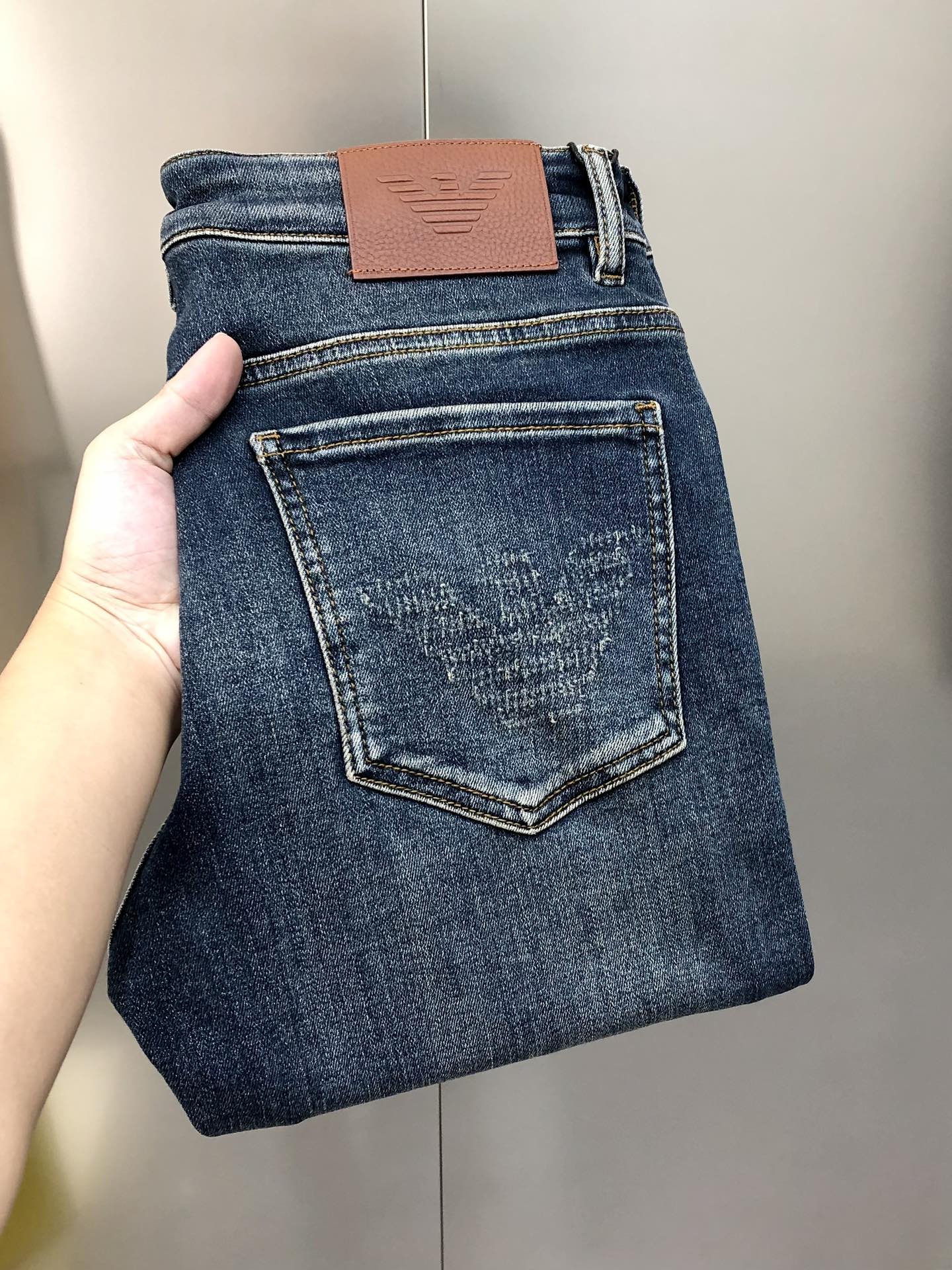 Armani Male Jeans Cotton Slim Fit M-l