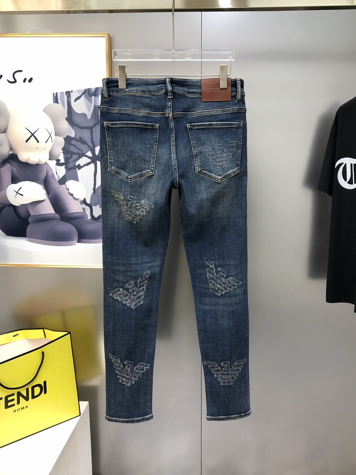 Armani Male Jeans Cotton Slim Fit M-l